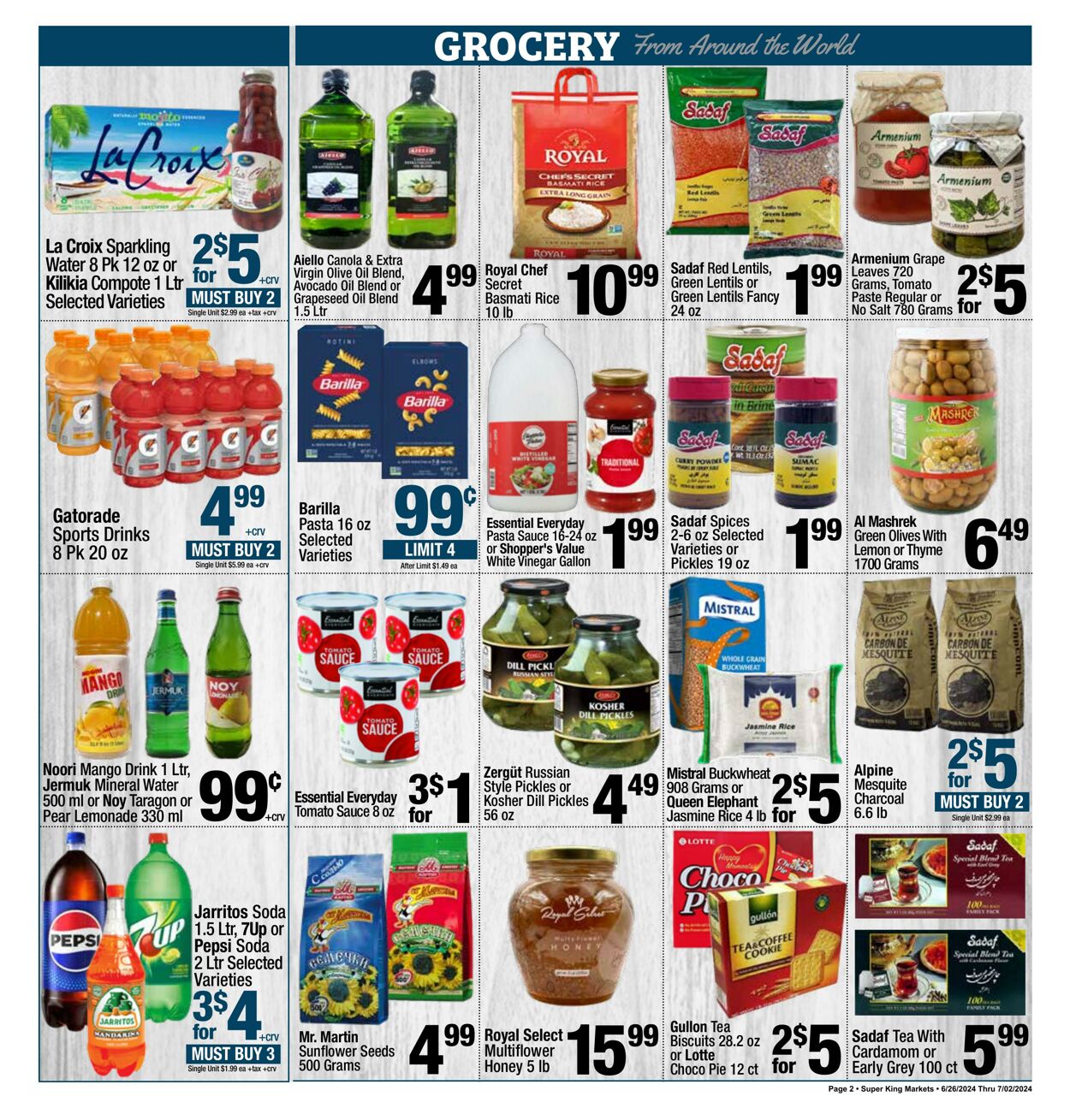 Super King Market Weekly Ad Circular - valid 06/26-07/02/2024 (Page 2)