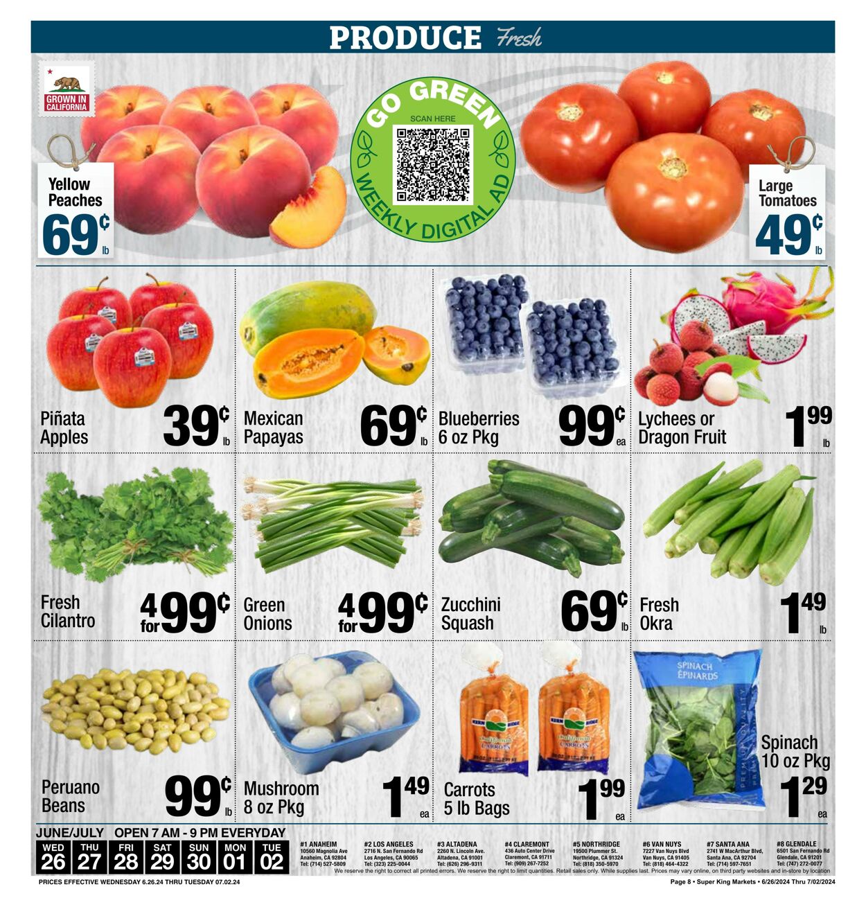 Super King Market Weekly Ad Circular - valid 06/26-07/02/2024 (Page 8)