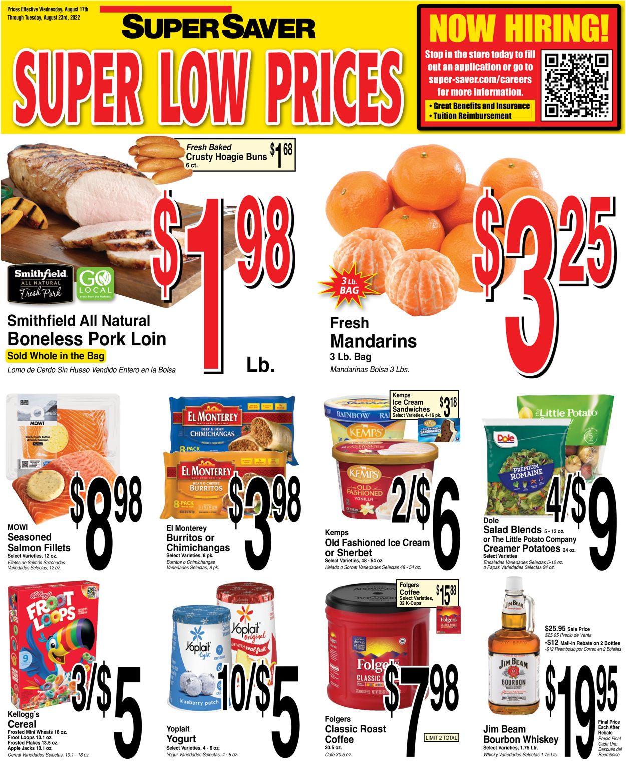 Super Saver Weekly Ad Circular - valid 08/17-08/23/2022