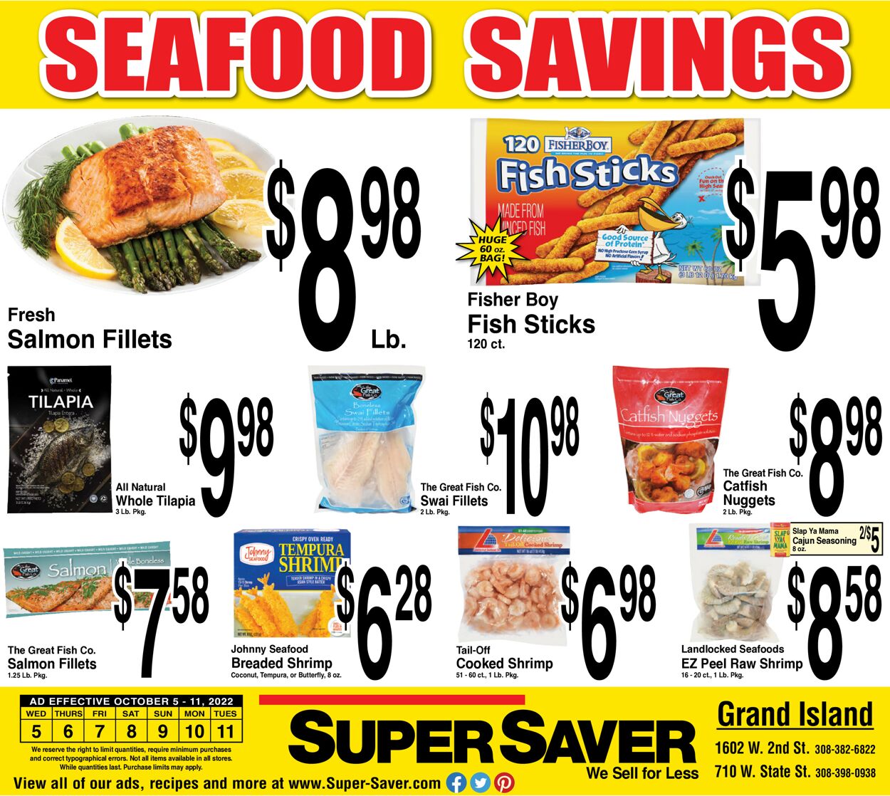 Super Saver Weekly Ad Circular - valid 10/05-10/11/2022 (Page 8)