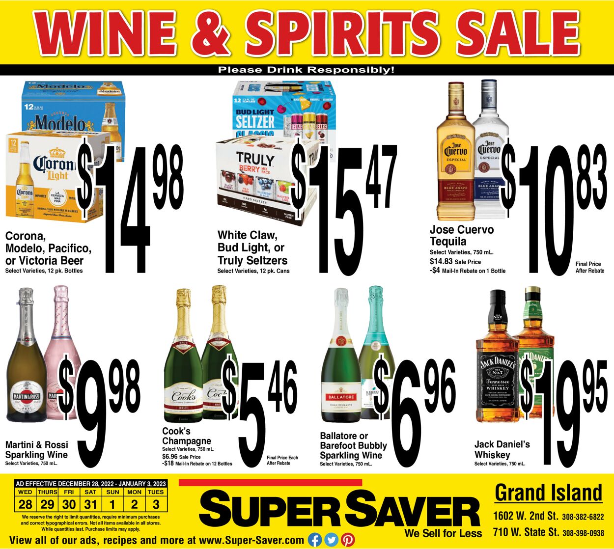Super Saver Weekly Ad Circular - valid 01/04-01/10/2023 (Page 8)