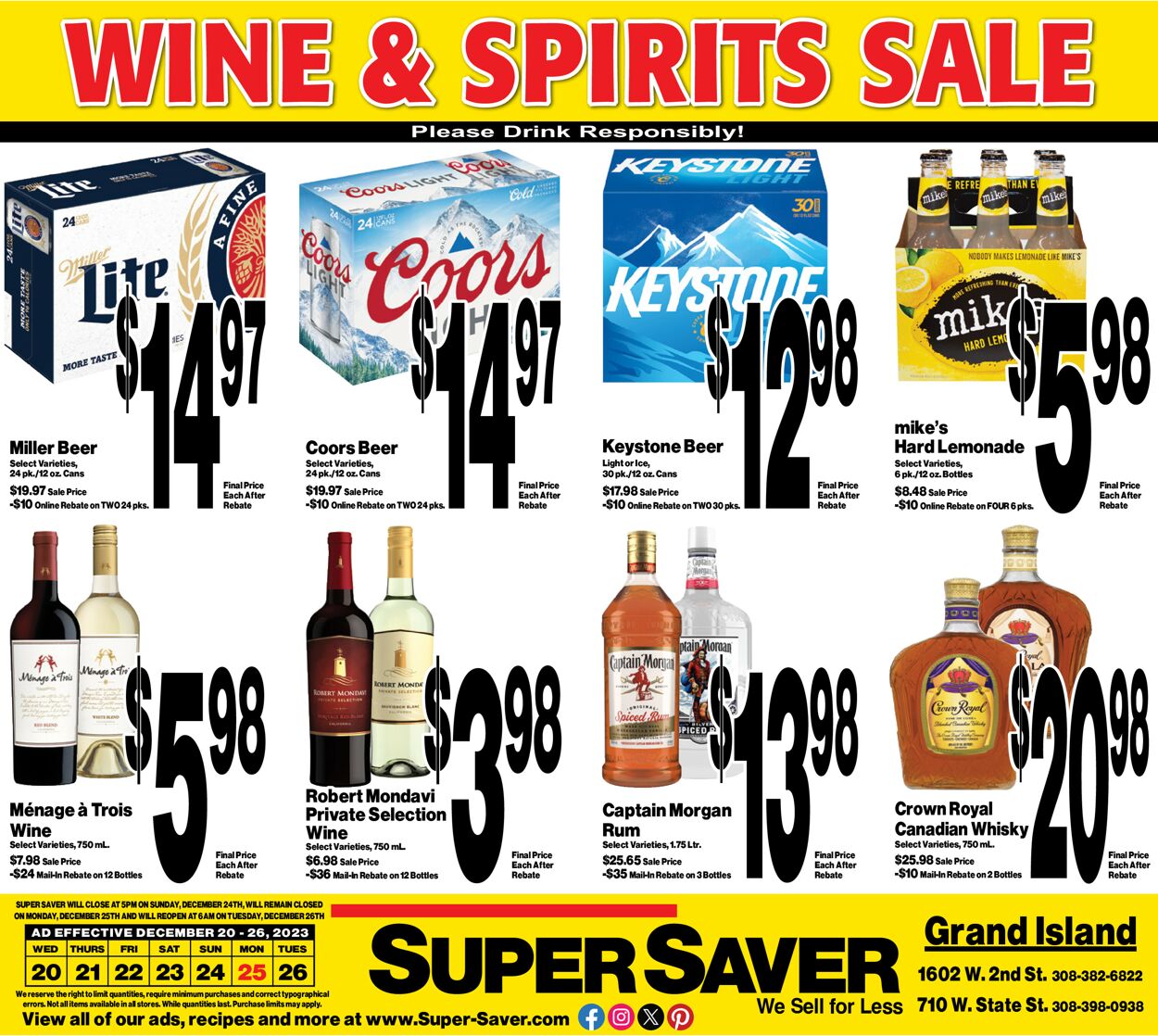 Super Saver Weekly Ad Circular - valid 12/20-12/26/2023 (Page 8)