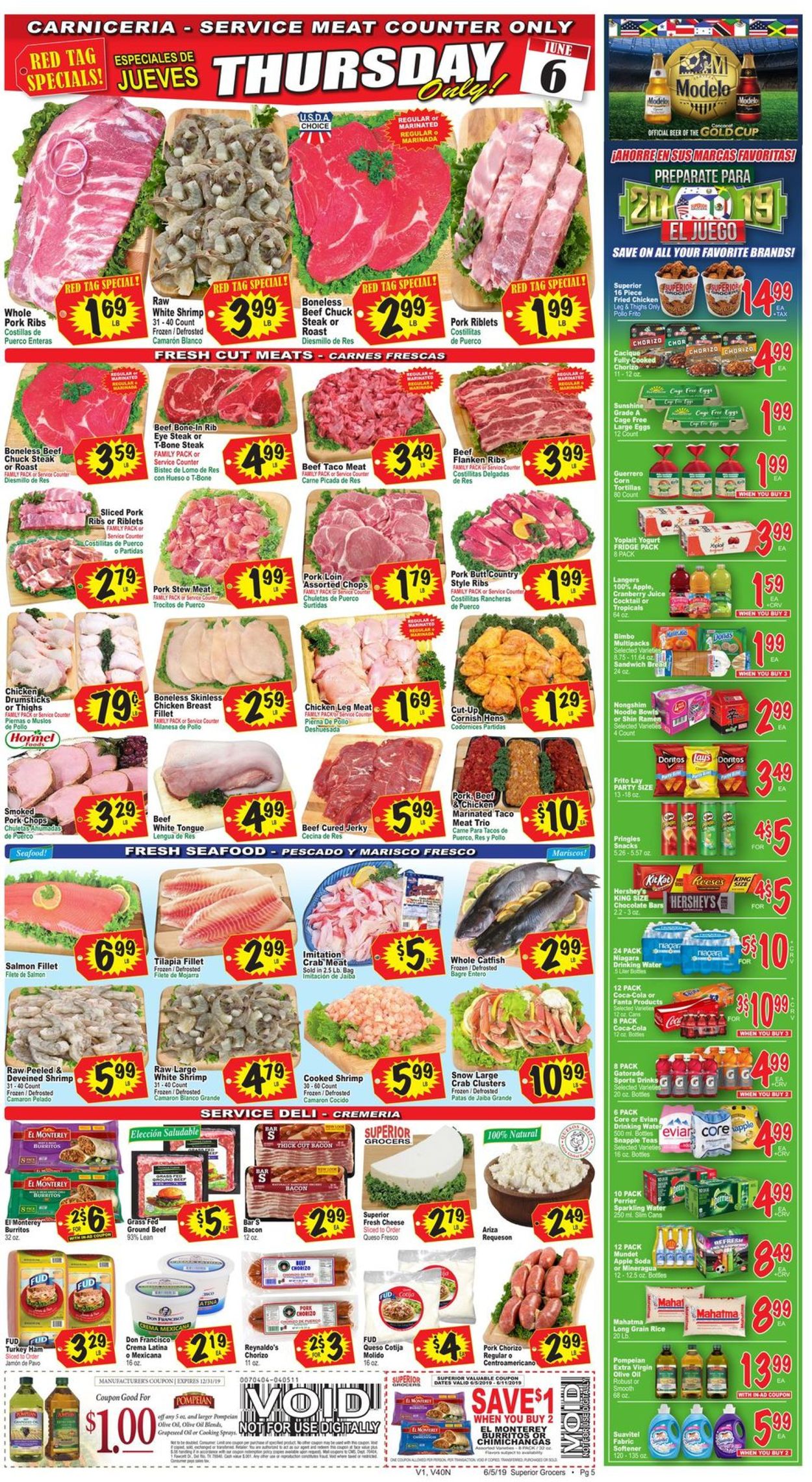 Superior Grocers Weekly Ad Circular - valid 06/05-06/11/2019 (Page 5)