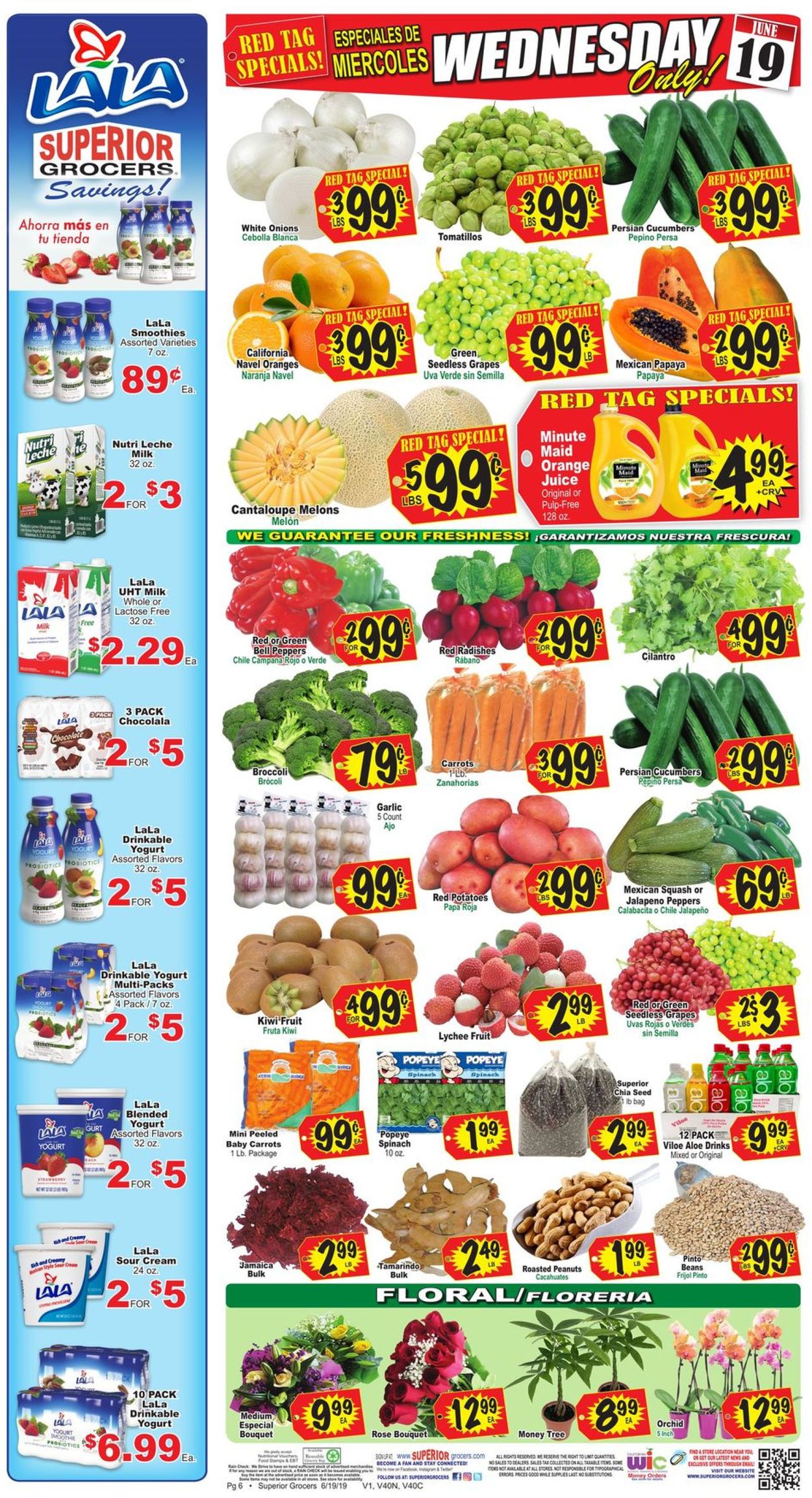 Superior Grocers Weekly Ad Circular - valid 06/19-06/25/2019 (Page 6)