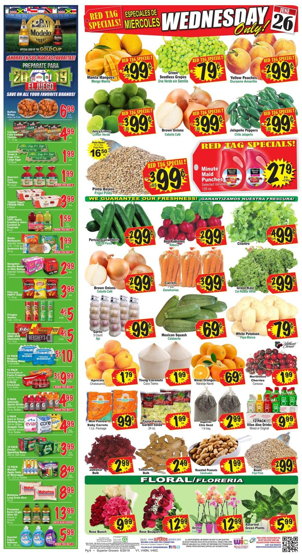 Superior Grocers Weekly Ad Circular - valid 06/26-07/02/2019 (Page 6)