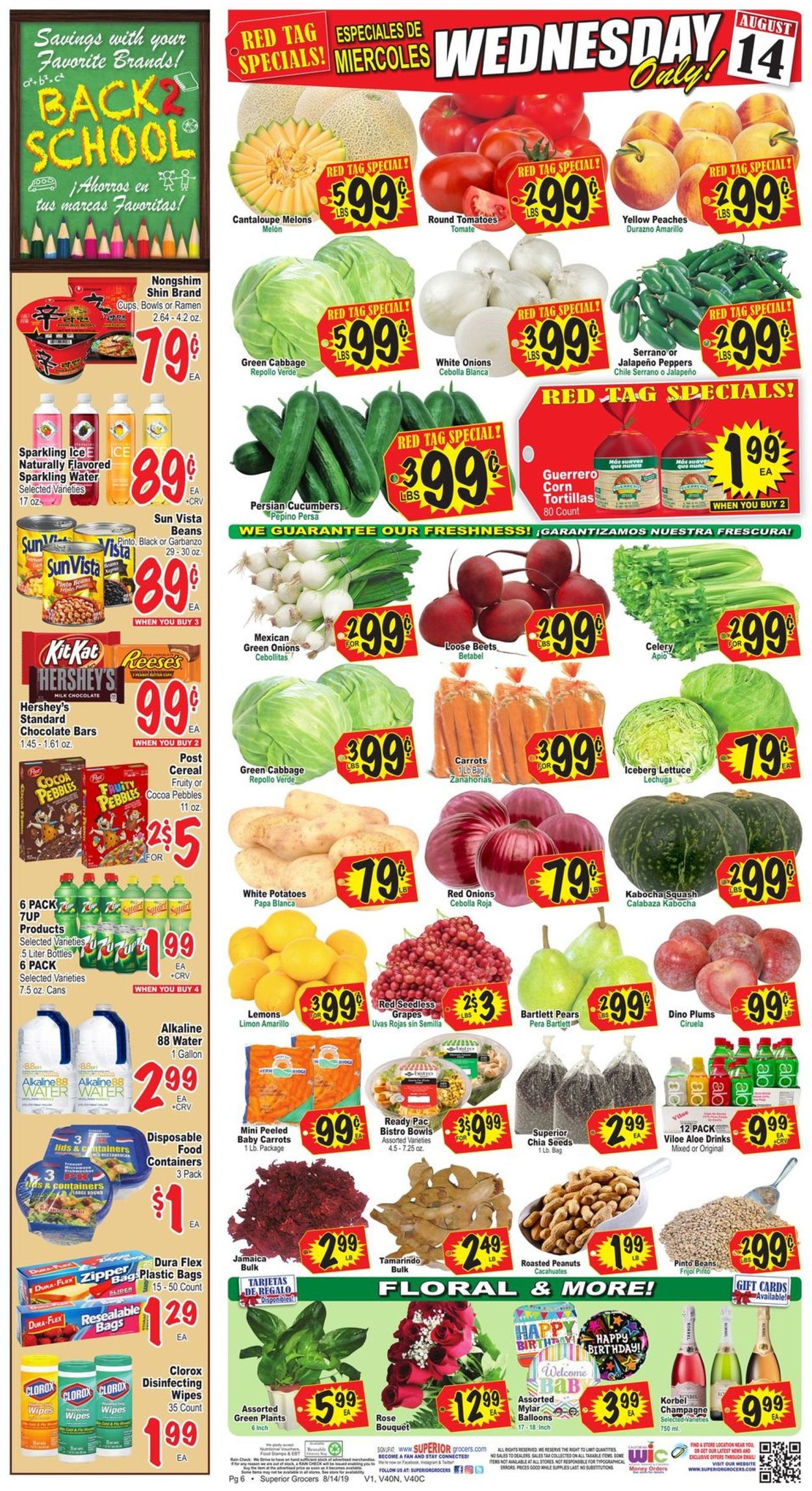 Superior Grocers Weekly Ad Circular - valid 08/14-08/20/2019 (Page 6)