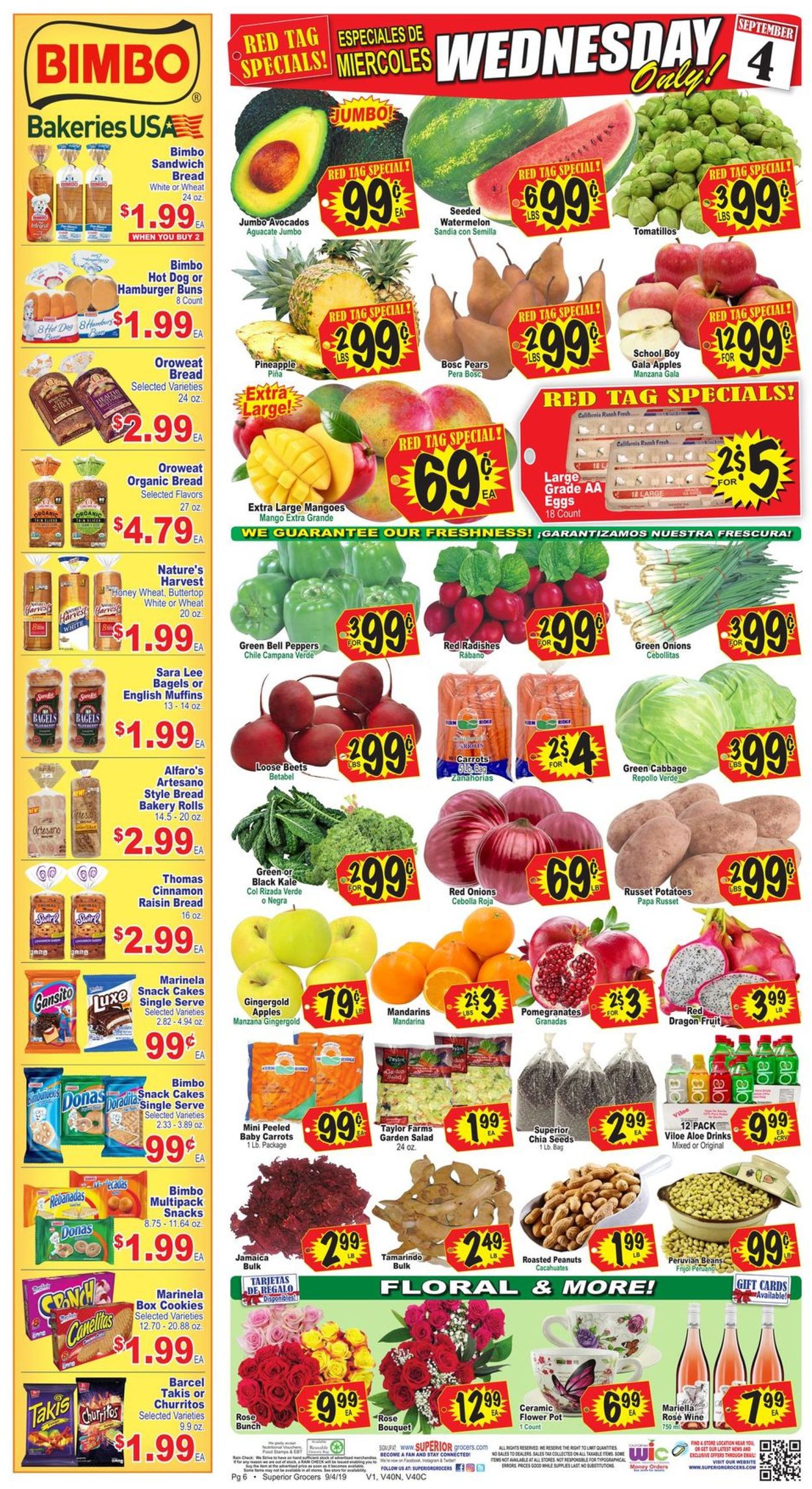 Superior Grocers Weekly Ad Circular - valid 09/04-09/10/2019 (Page 6)