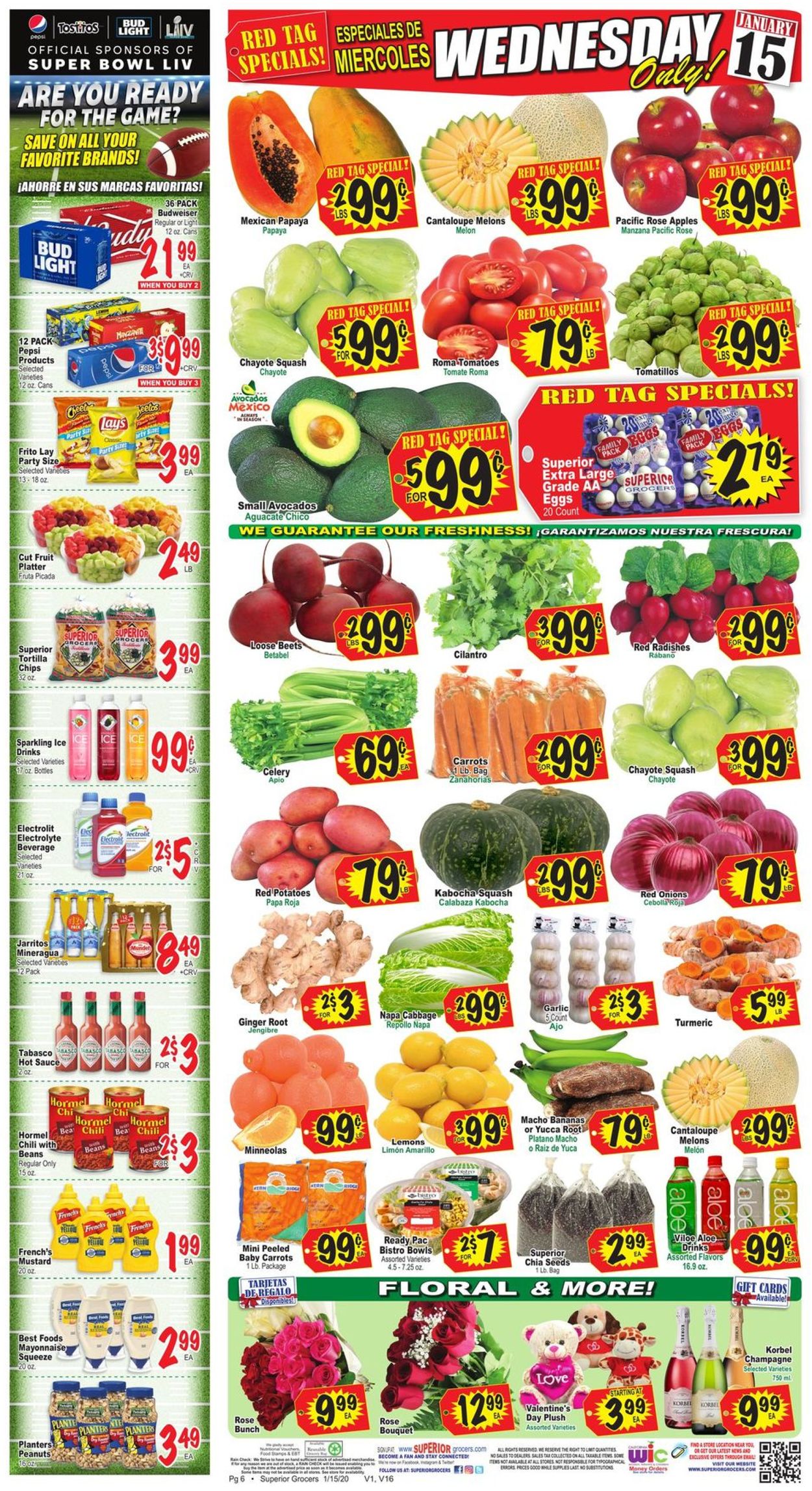 Superior Grocers Weekly Ad Circular - valid 01/15-01/21/2020 (Page 6)
