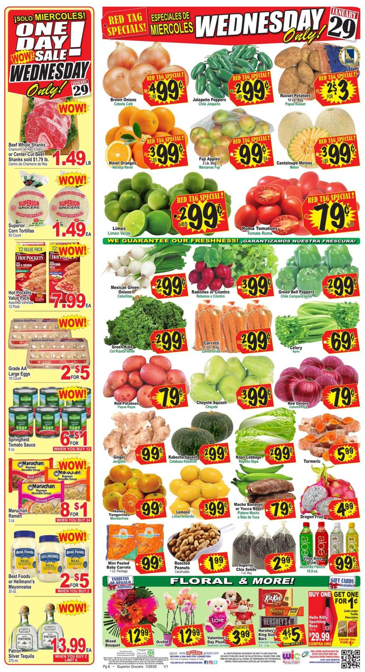 Superior Grocers Weekly Ad Circular - valid 01/29-02/04/2020 (Page 6)