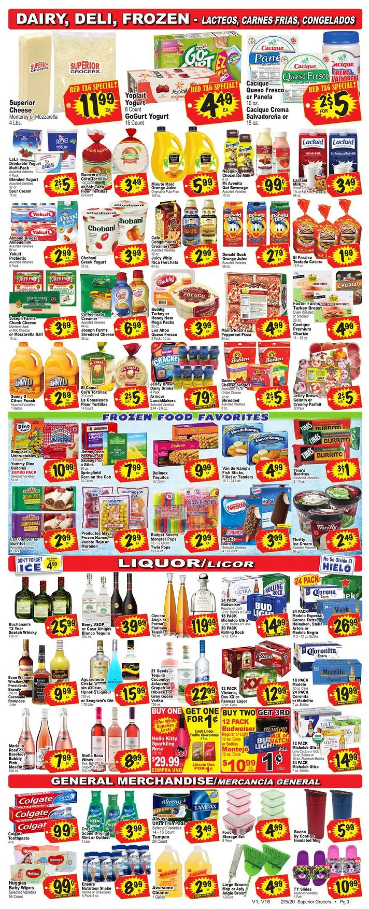 Superior Grocers Weekly Ad Circular - valid 02/05-02/11/2020 (Page 3)