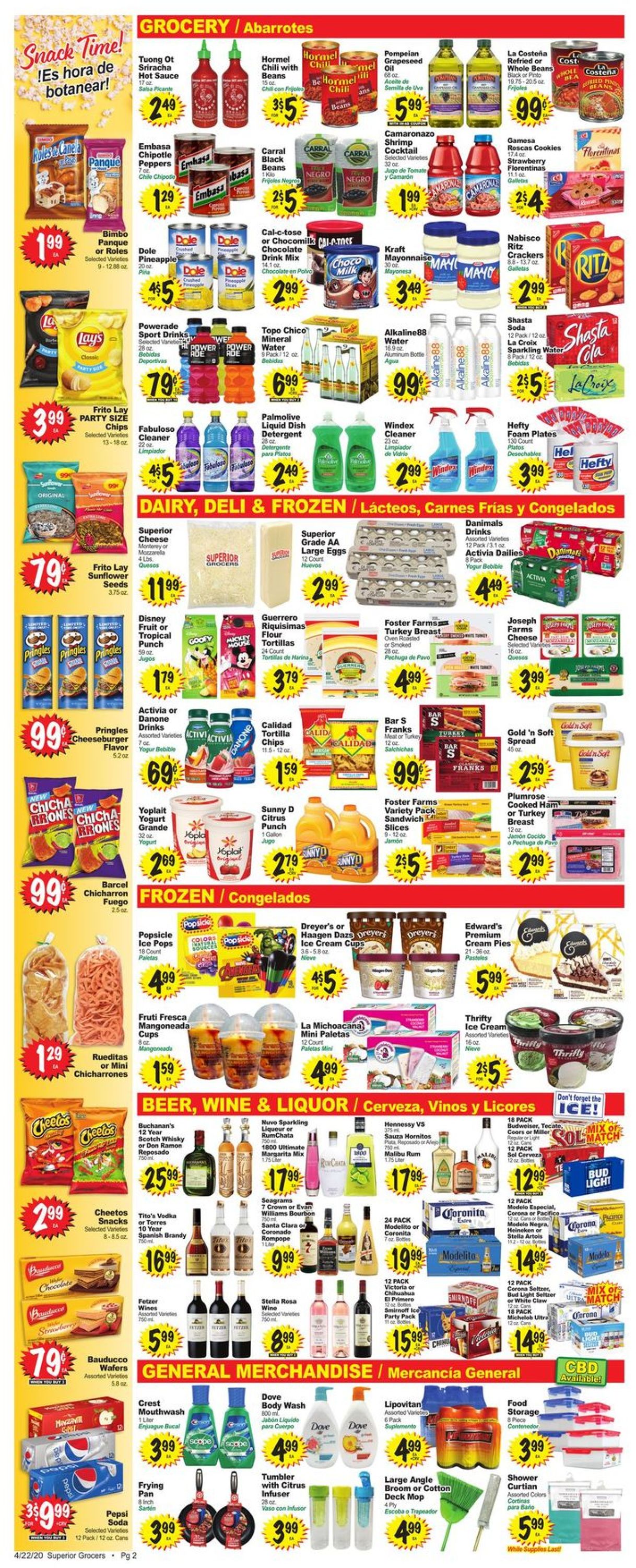 Superior Grocers Weekly Ad Circular - valid 04/22-04/28/2020 (Page 2)