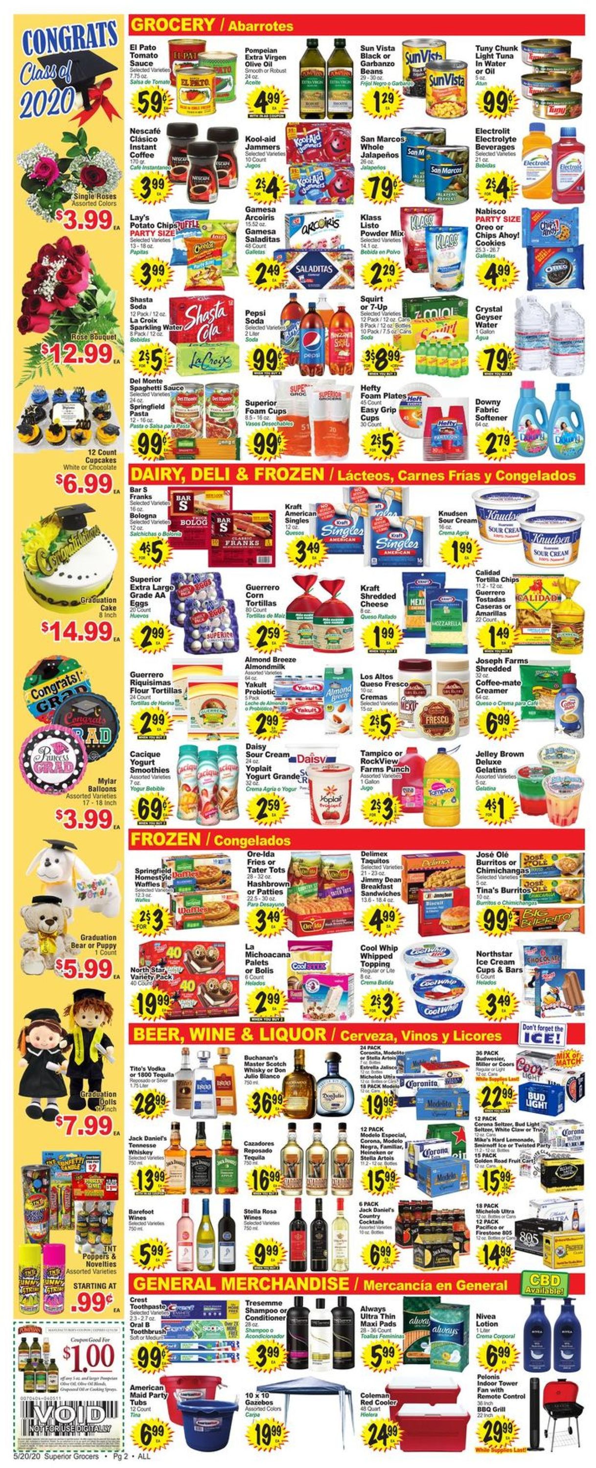 Superior Grocers Weekly Ad Circular - valid 05/20-05/26/2020 (Page 2)