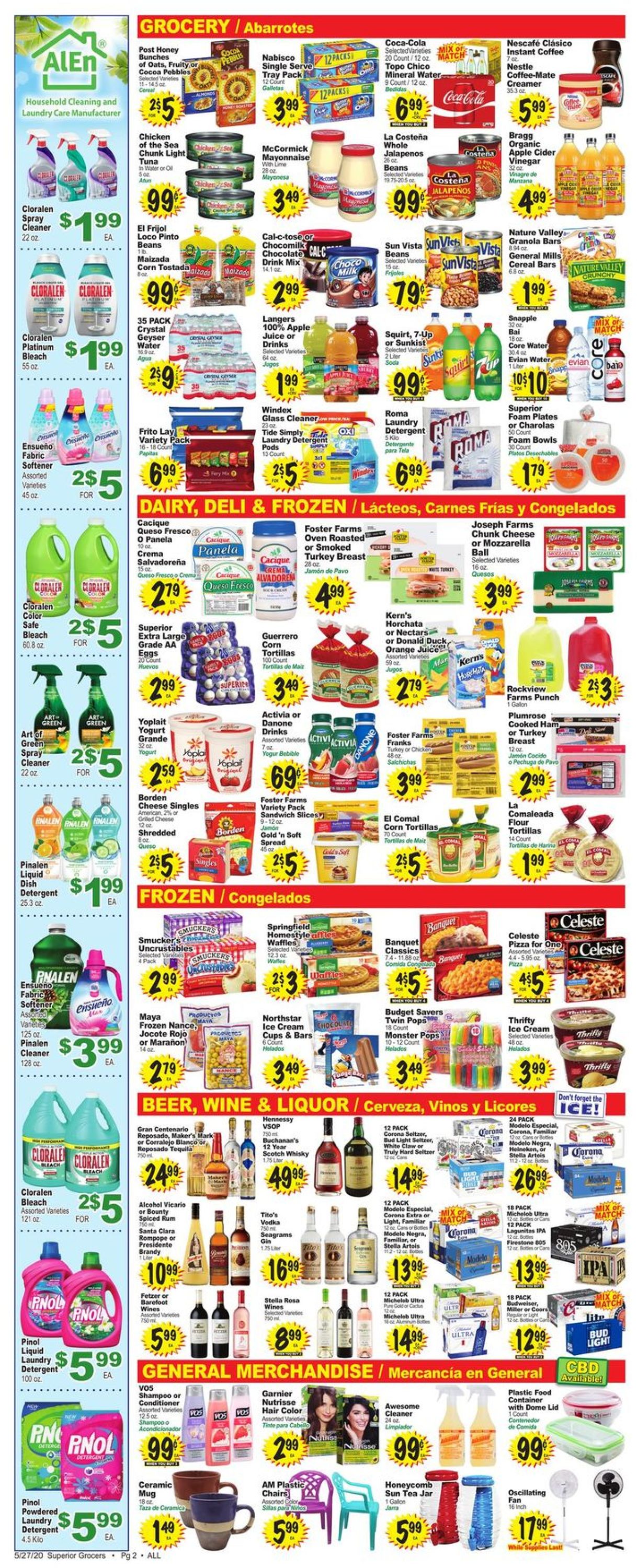 Superior Grocers Weekly Ad Circular - valid 05/27-06/02/2020 (Page 2)