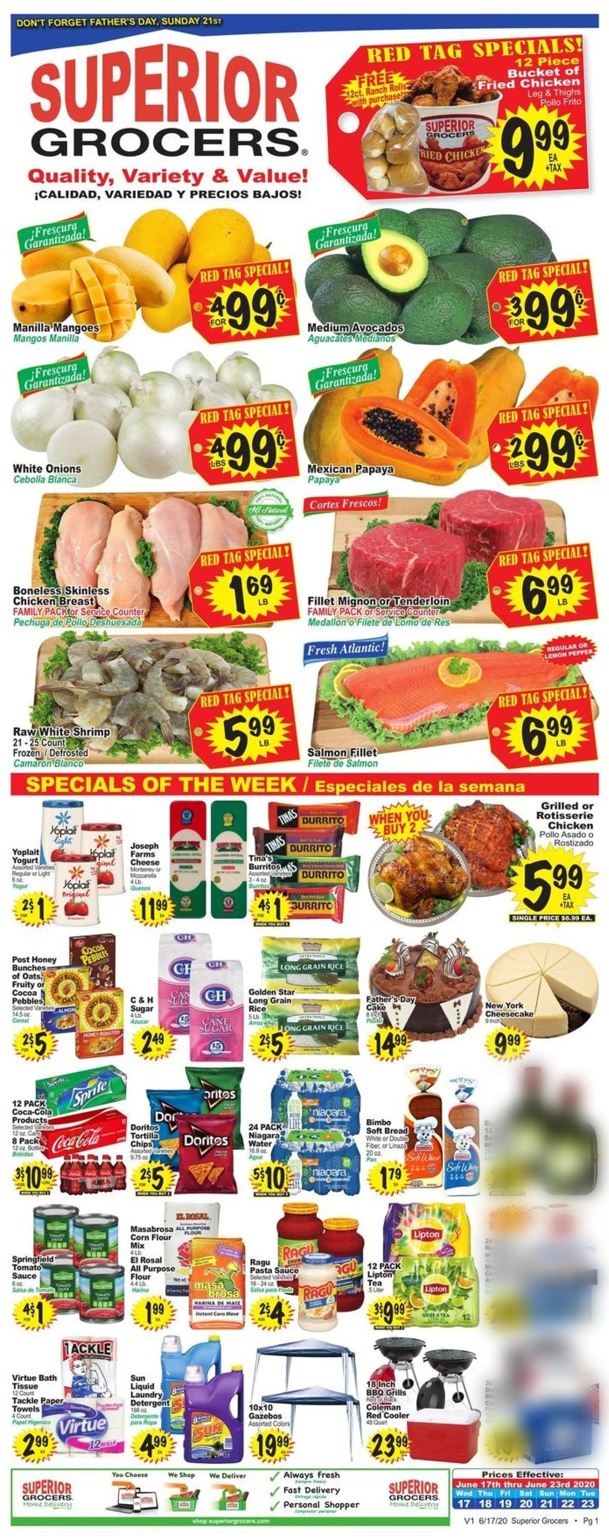 Superior Grocers Weekly Ad Circular - valid 06/17-06/23/2020