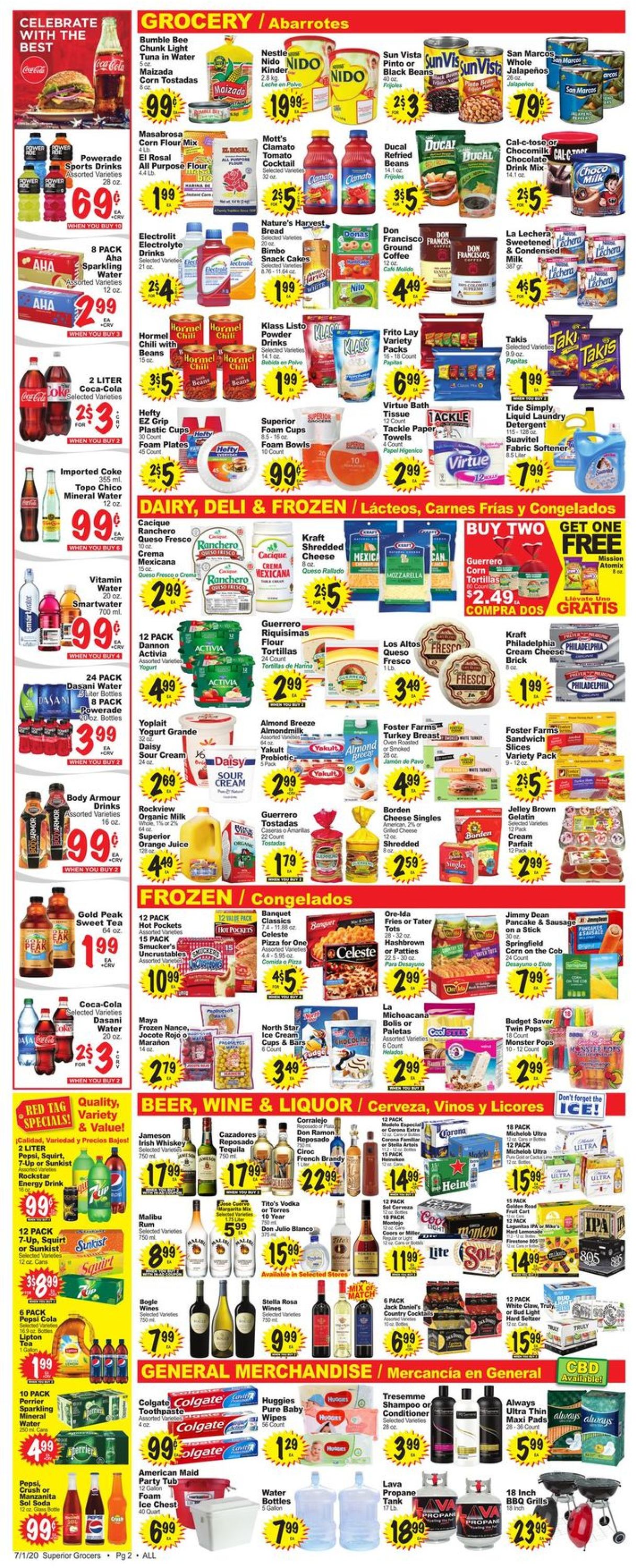 Superior Grocers Weekly Ad Circular - valid 07/01-07/07/2020 (Page 2)