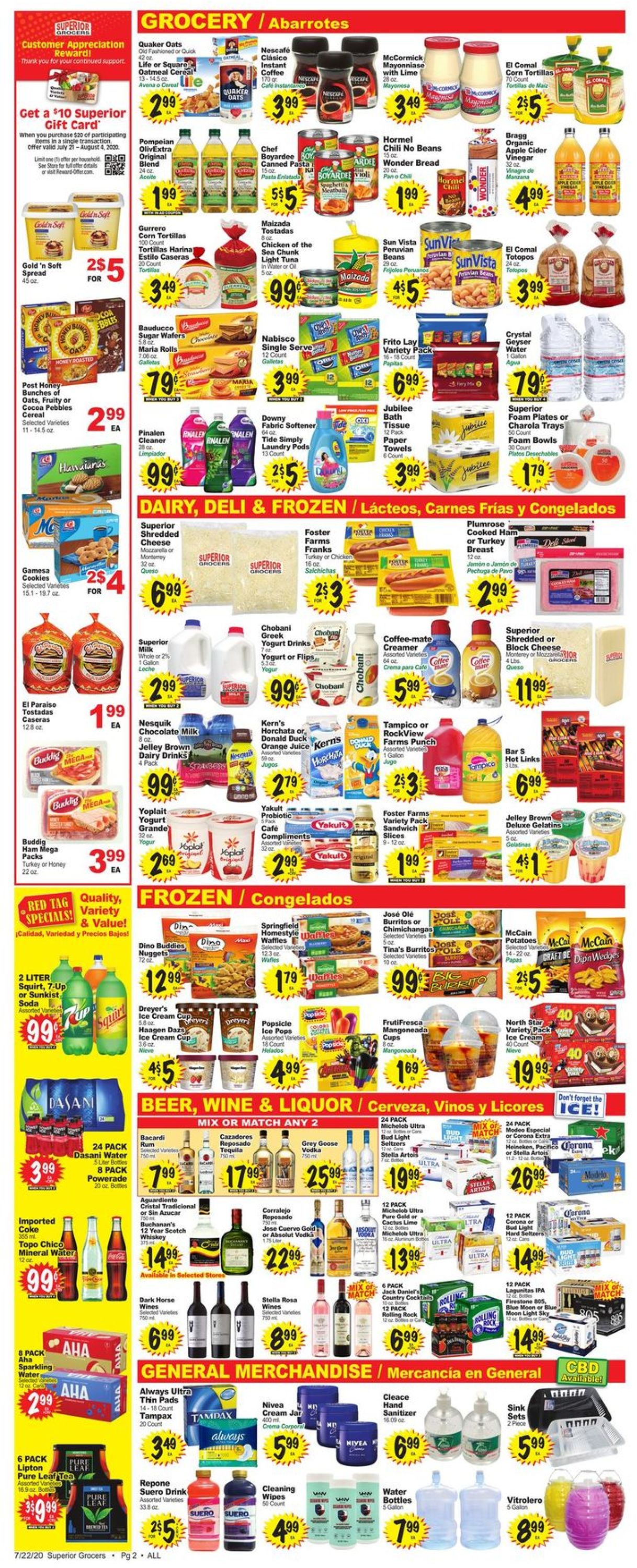 Superior Grocers Weekly Ad Circular - valid 07/22-07/28/2020 (Page 2)