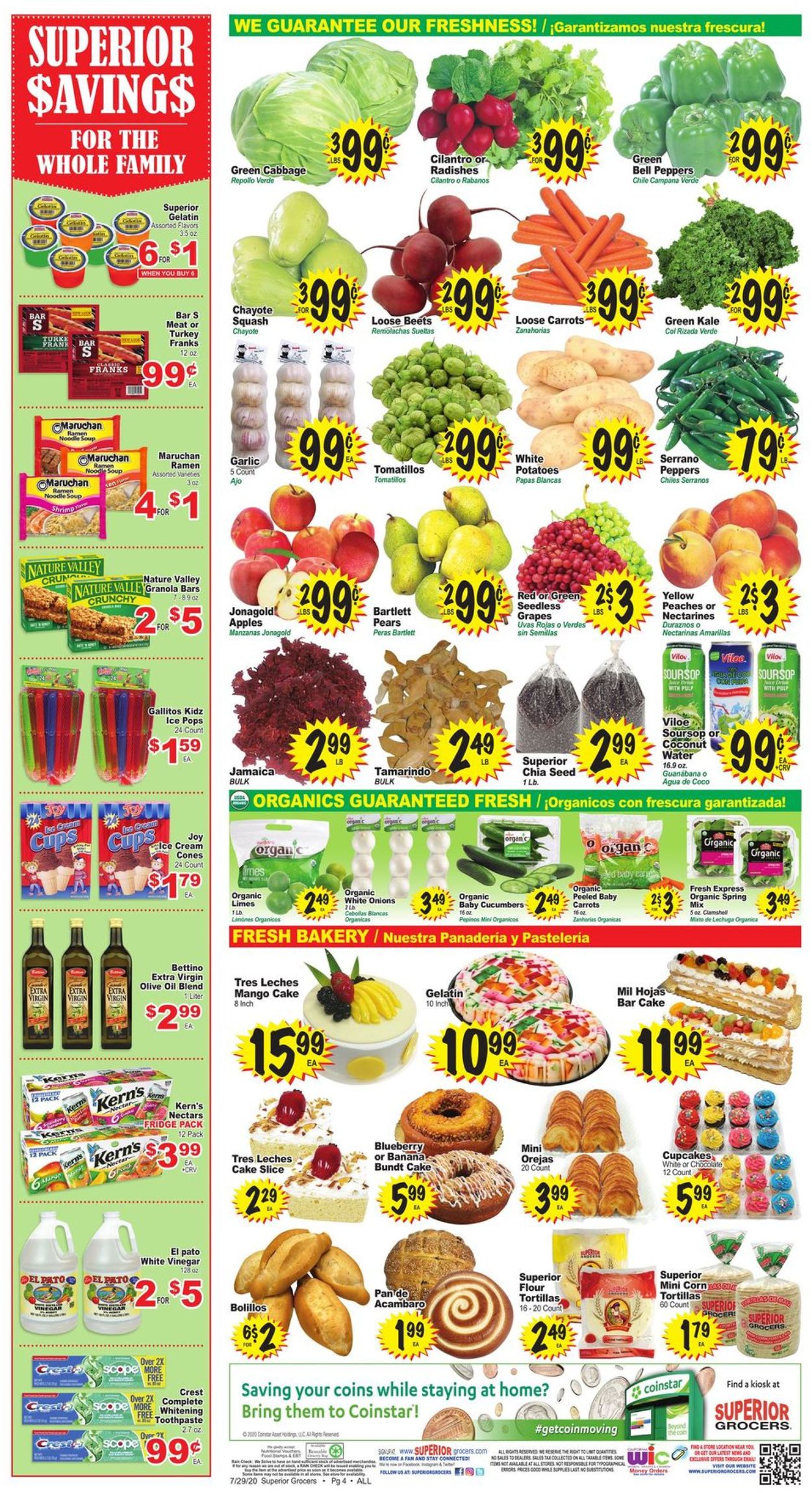 Superior Grocers Weekly Ad Circular - valid 07/29-08/04/2020 (Page 4)