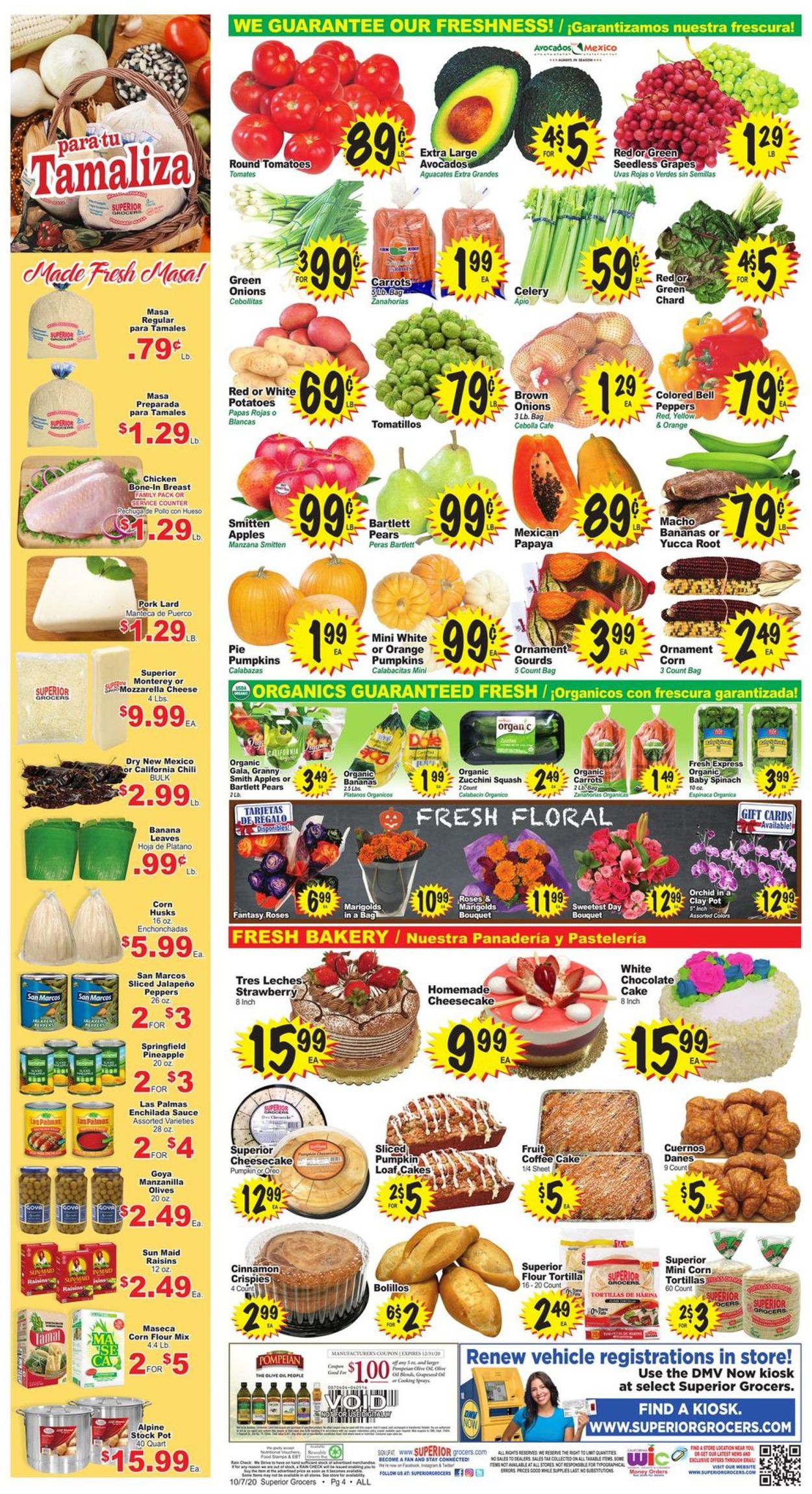 Superior Grocers Weekly Ad Circular - valid 10/07-10/13/2020 (Page 4)