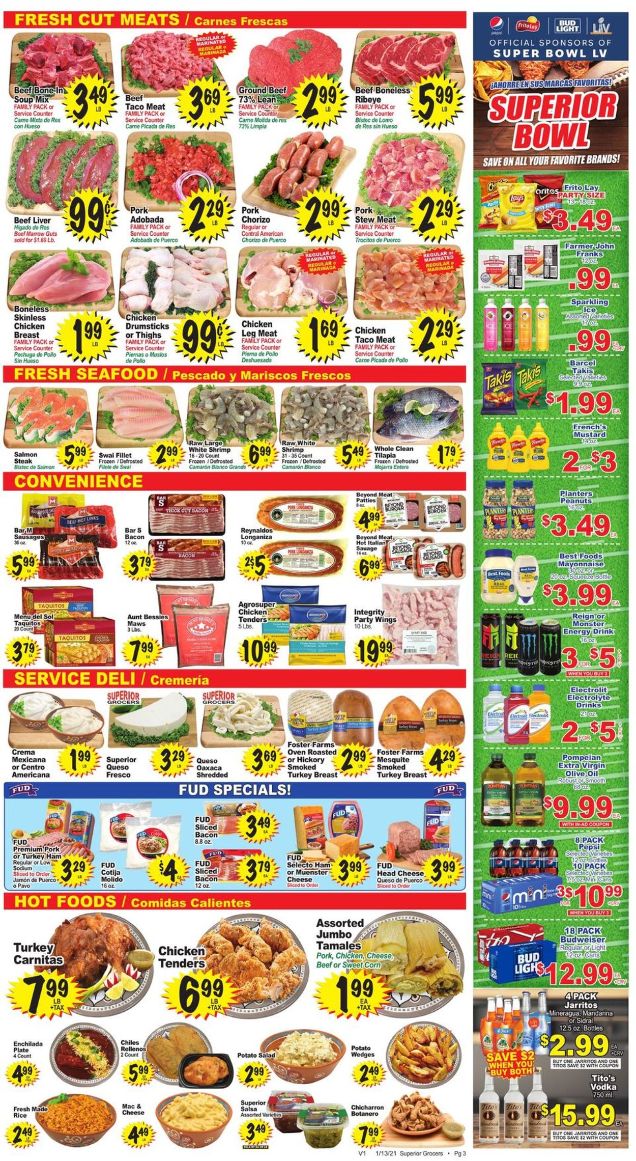 Superior Grocers Weekly Ad Circular - valid 01/13-01/19/2021 (Page 3)
