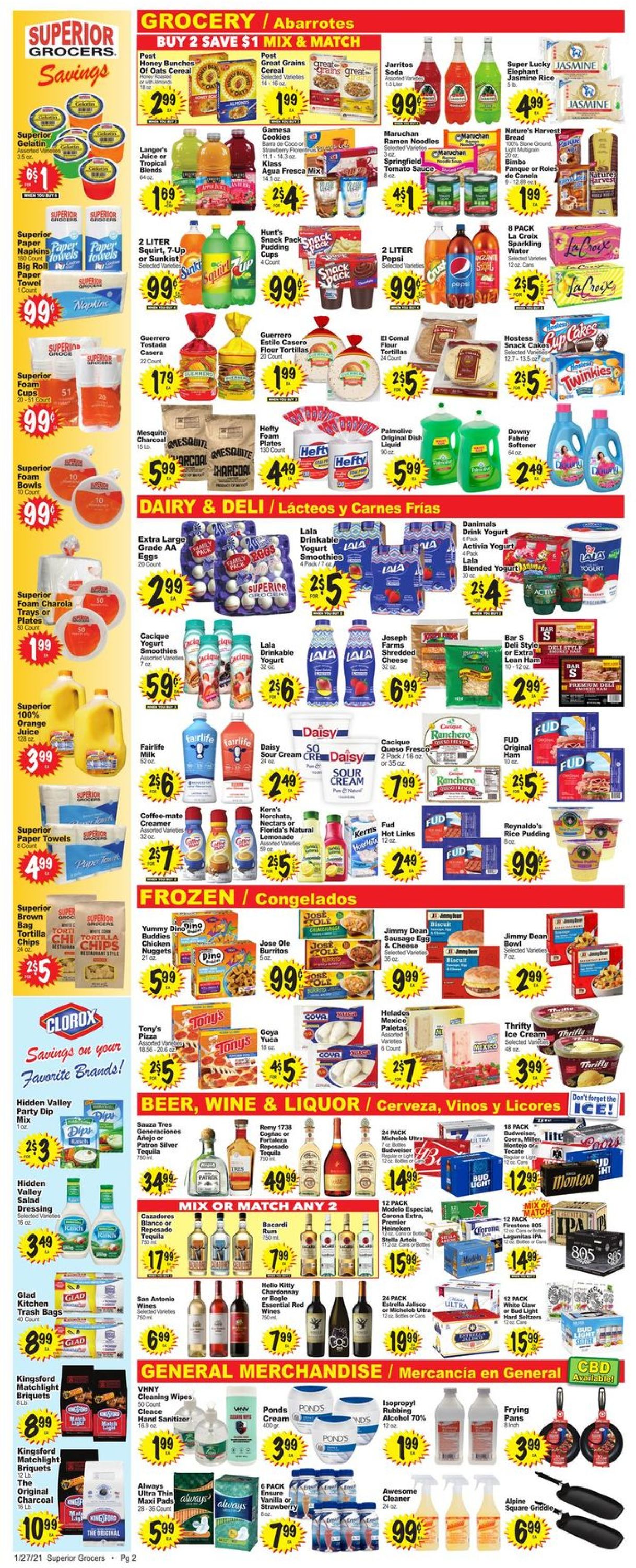 Superior Grocers Weekly Ad Circular - valid 01/27-02/02/2021 (Page 2)