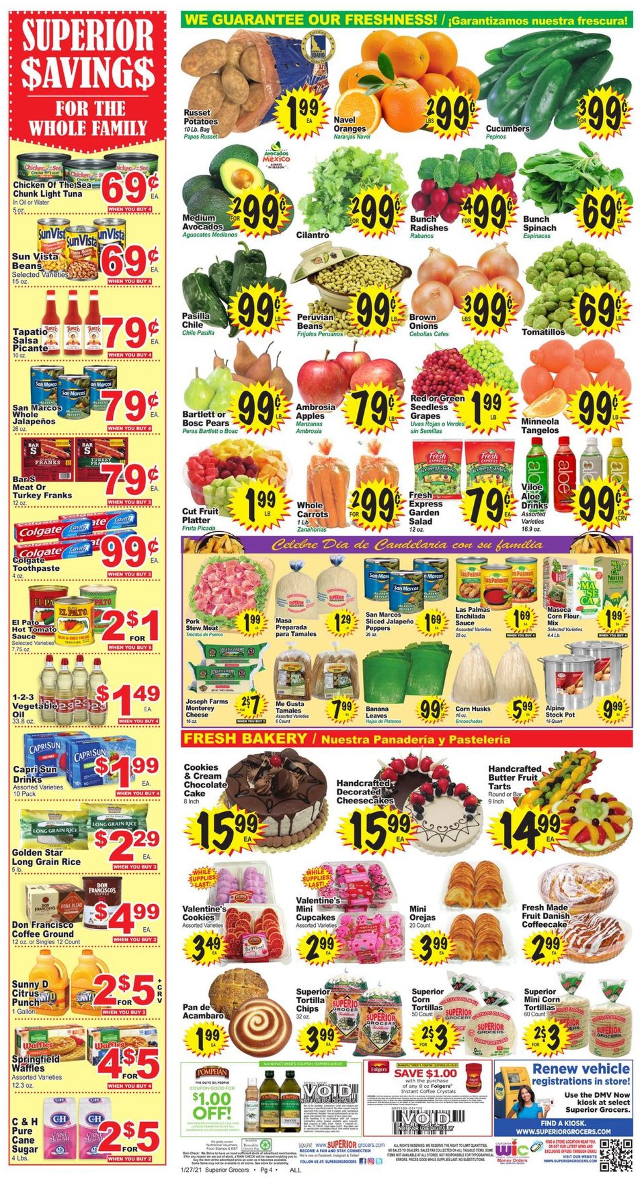 Superior Grocers Weekly Ad Circular - valid 01/27-02/02/2021 (Page 4)