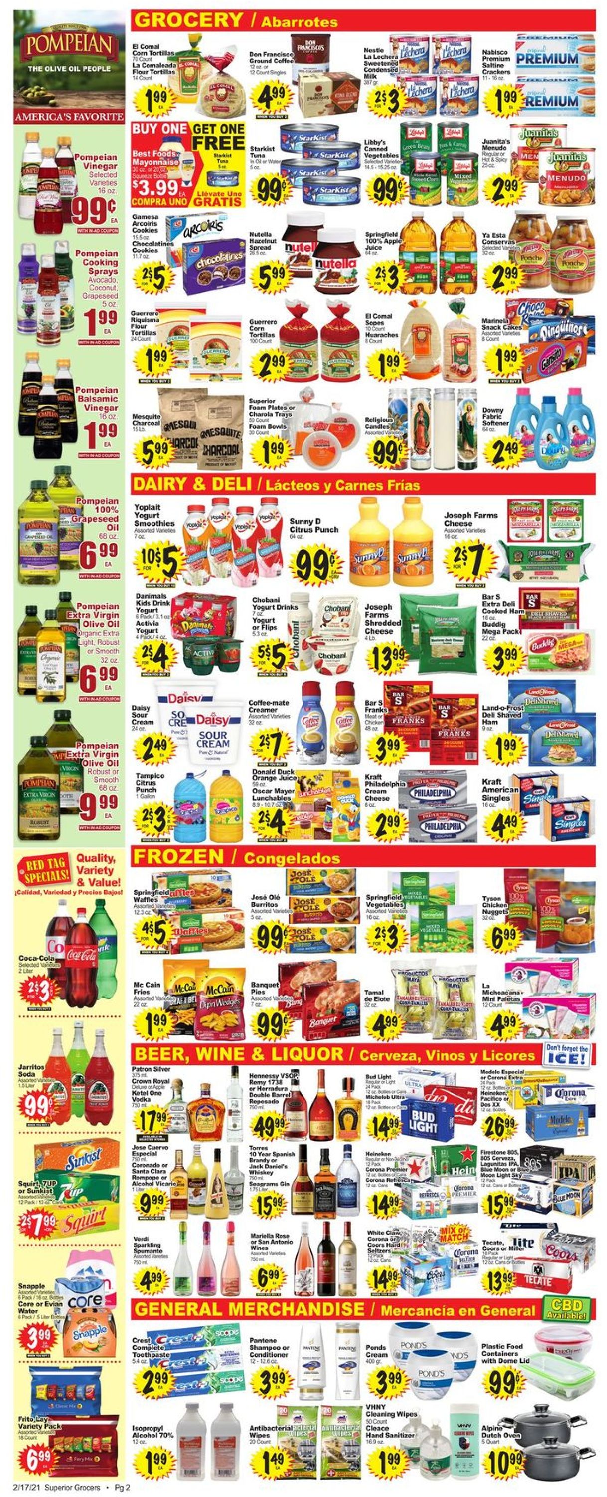 Superior Grocers Weekly Ad Circular - valid 02/17-02/23/2021 (Page 2)