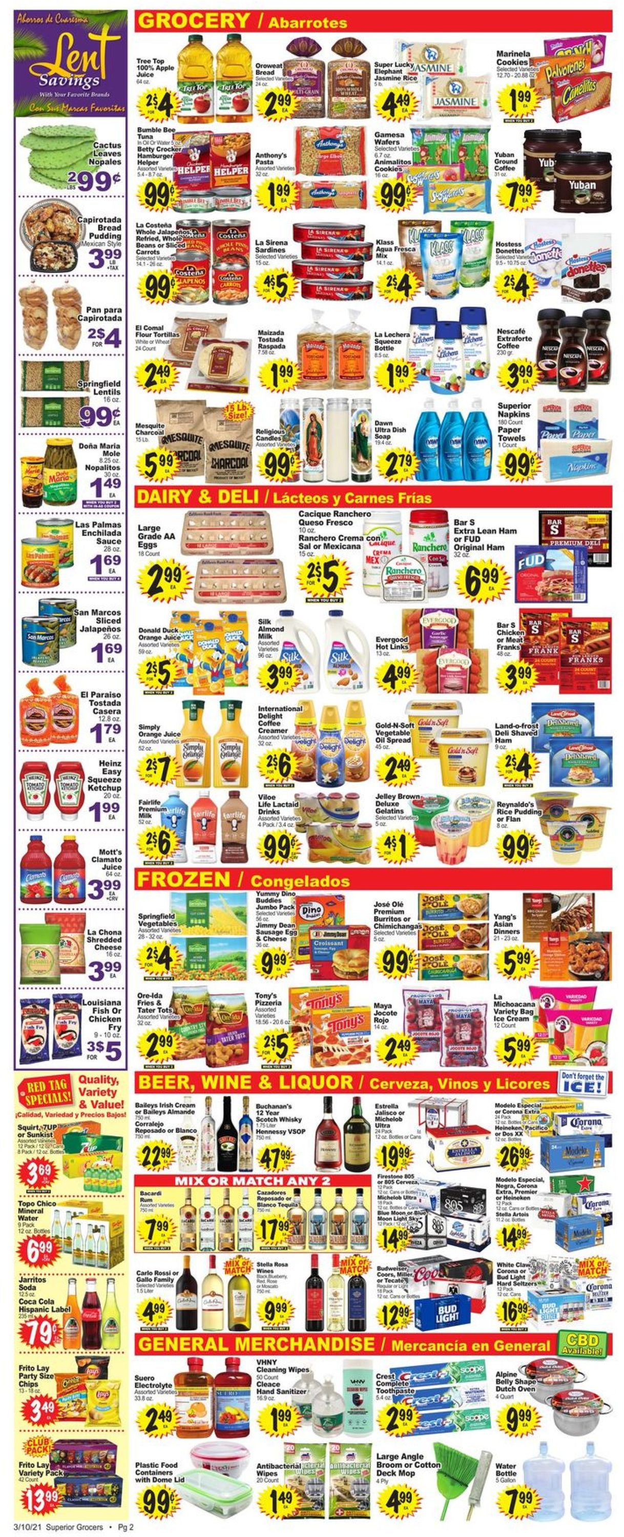 Superior Grocers Weekly Ad Circular - valid 03/10-03/16/2021 (Page 2)