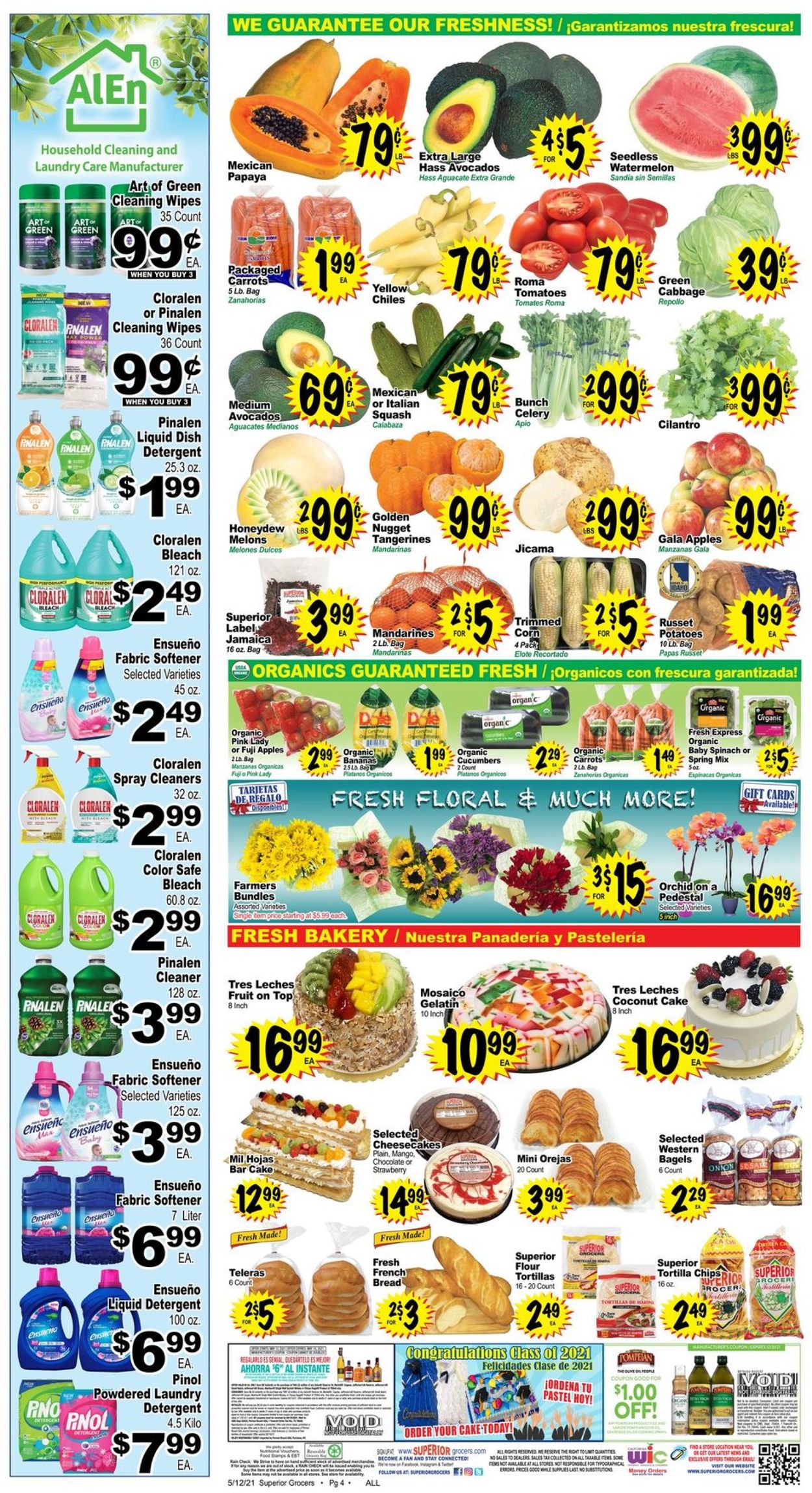Superior Grocers Weekly Ad Circular - valid 05/12-05/18/2021 (Page 4)