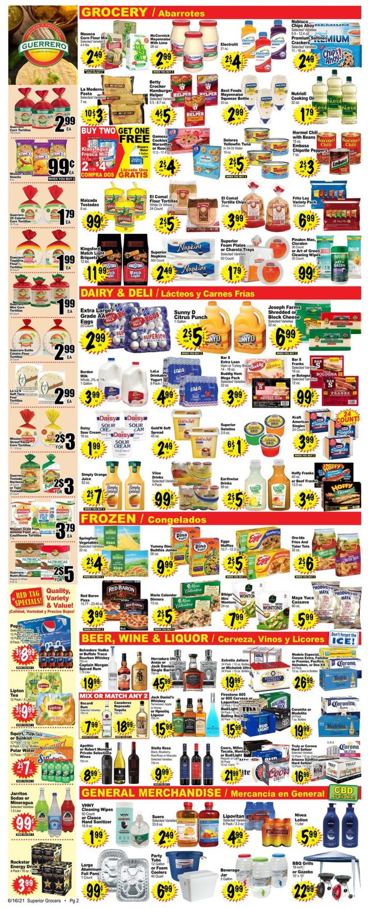 Superior Grocers Weekly Ad Circular - valid 06/16-06/22/2021 (Page 2)