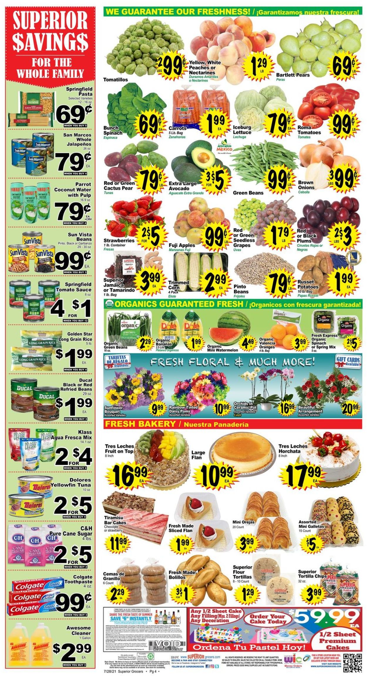 Superior Grocers Weekly Ad Circular - valid 07/28-08/03/2021 (Page 4)