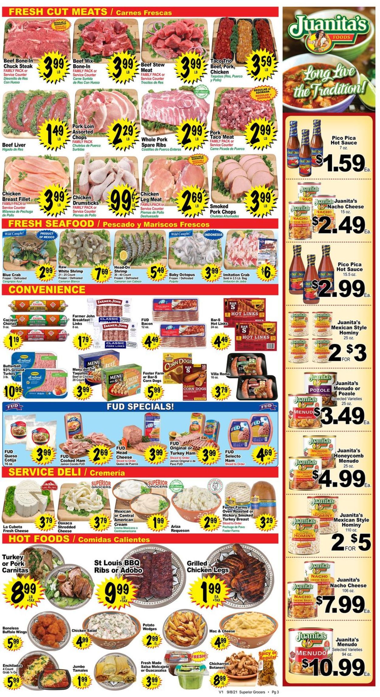 Superior Grocers Weekly Ad Circular - valid 09/08-09/14/2021 (Page 3)