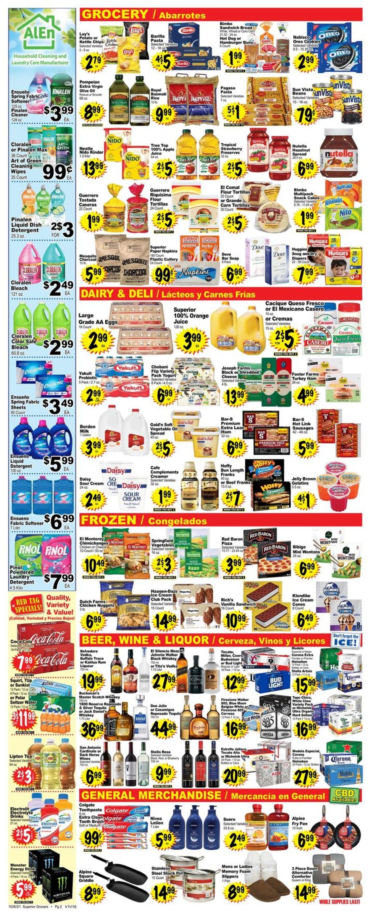 Superior Grocers Weekly Ad Circular - valid 10/06-10/12/2021 (Page 2)