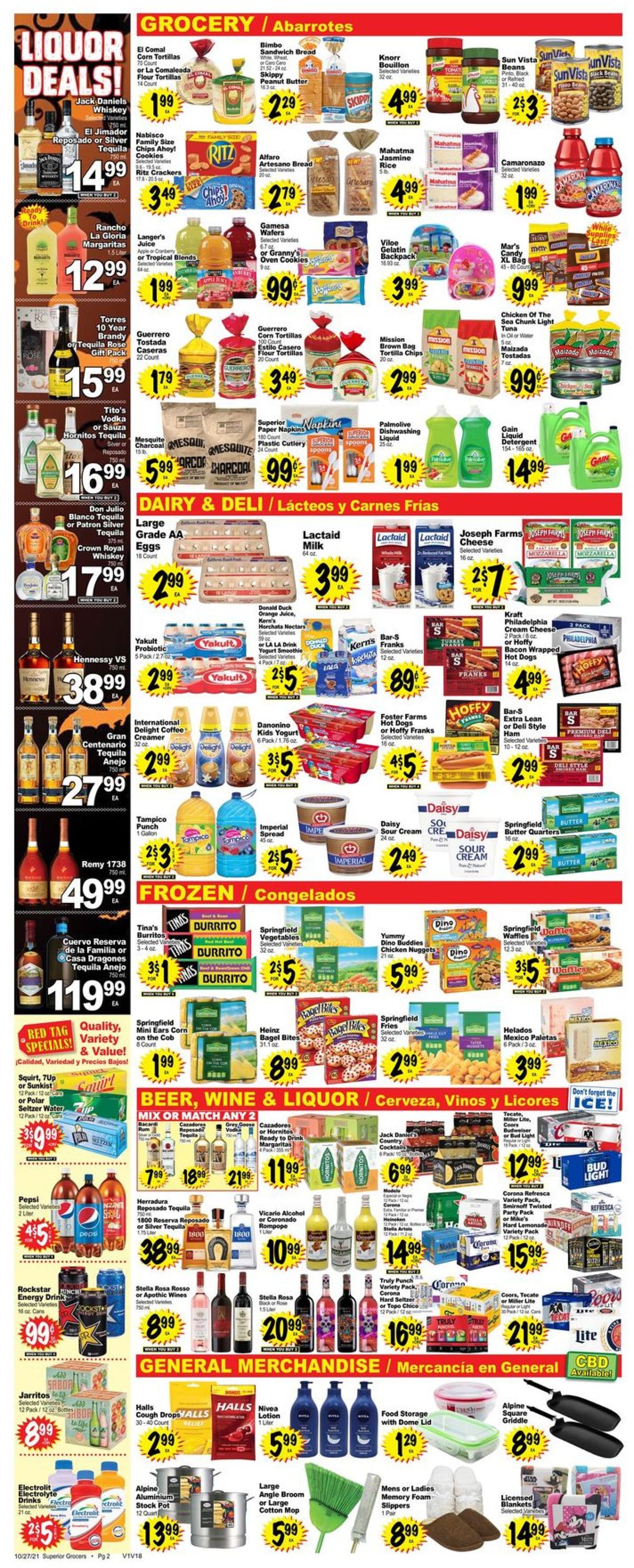 Superior Grocers HALLOWEEN 2021 Weekly Ad Circular - valid 10/27-11/02/2021 (Page 2)