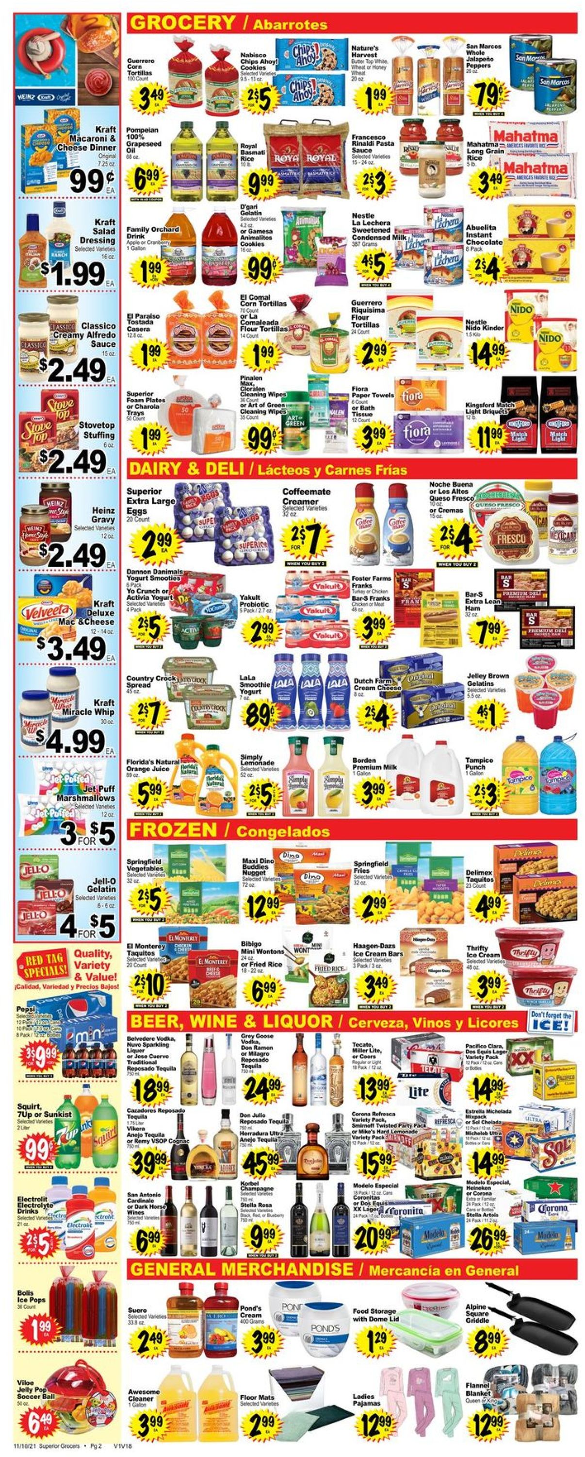Superior Grocers Weekly Ad Circular - valid 11/10-11/16/2021 (Page 2)