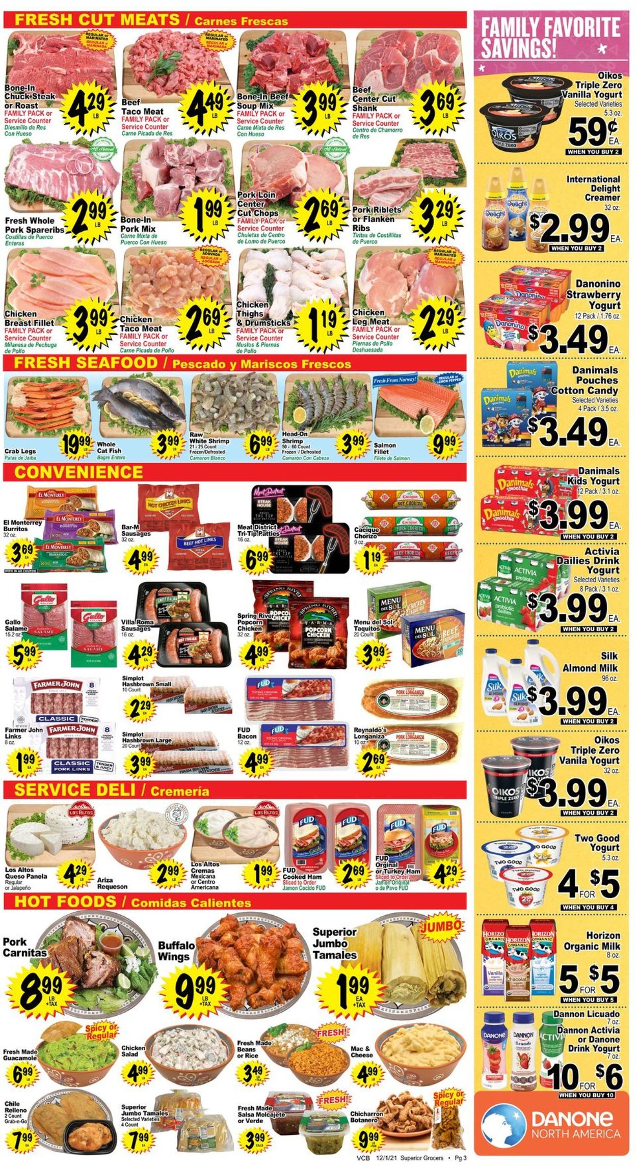 Superior Grocers Weekly Ad Circular - valid 12/01-12/07/2021 (Page 3)