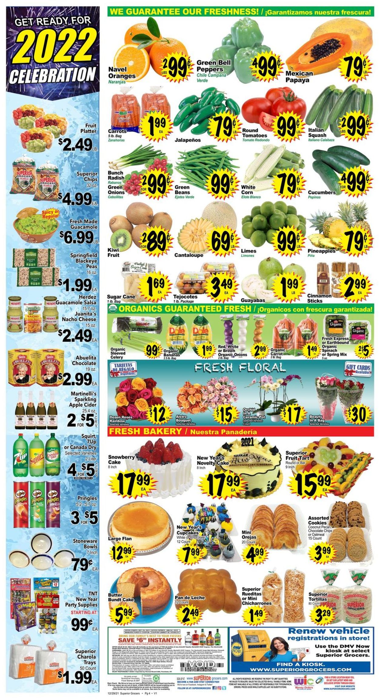 Superior Grocers Weekly Ad Circular - valid 12/29-01/04/2022 (Page 4)