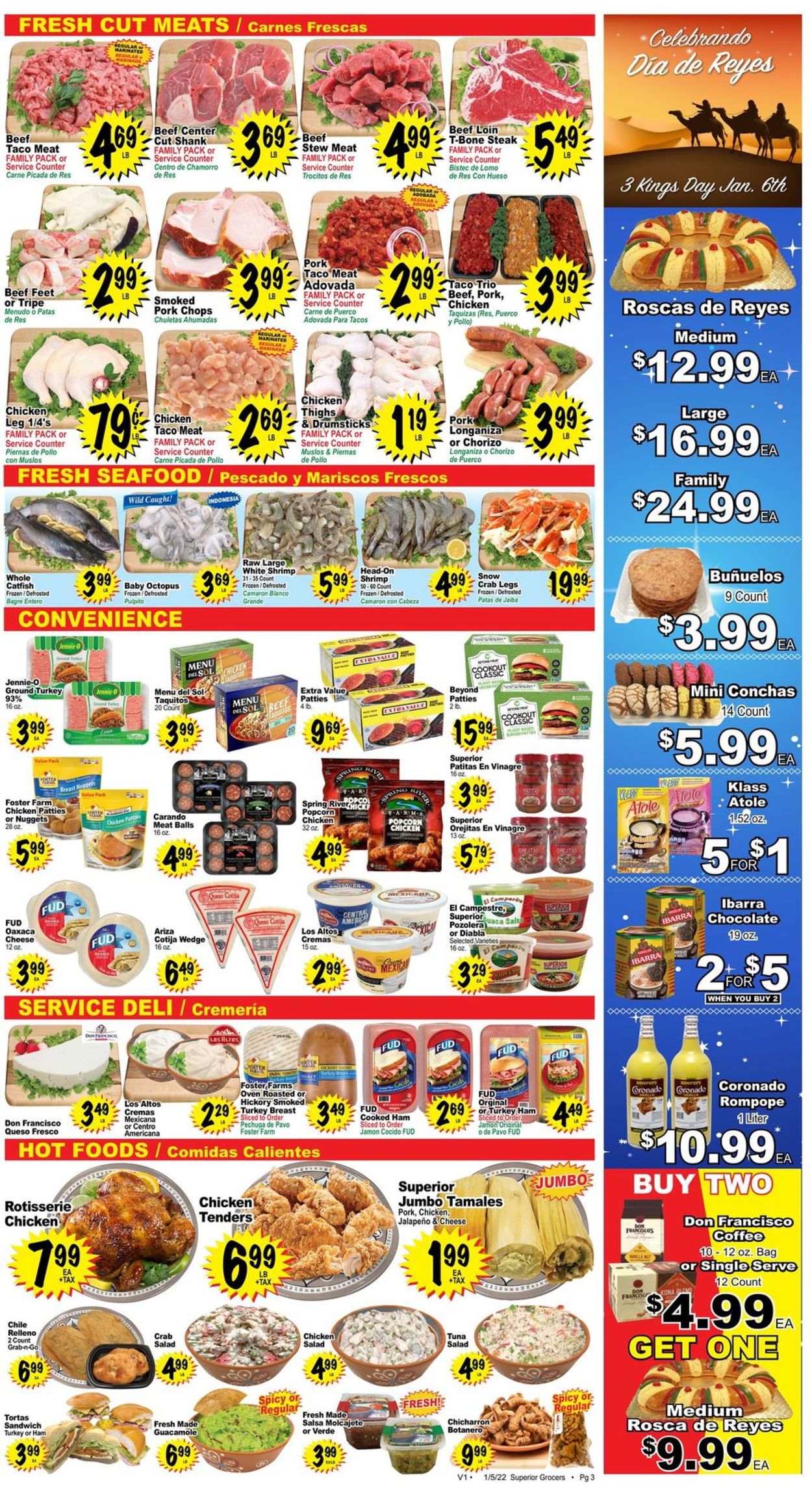 Superior Grocers Weekly Ad Circular - valid 01/05-01/11/2022 (Page 3)