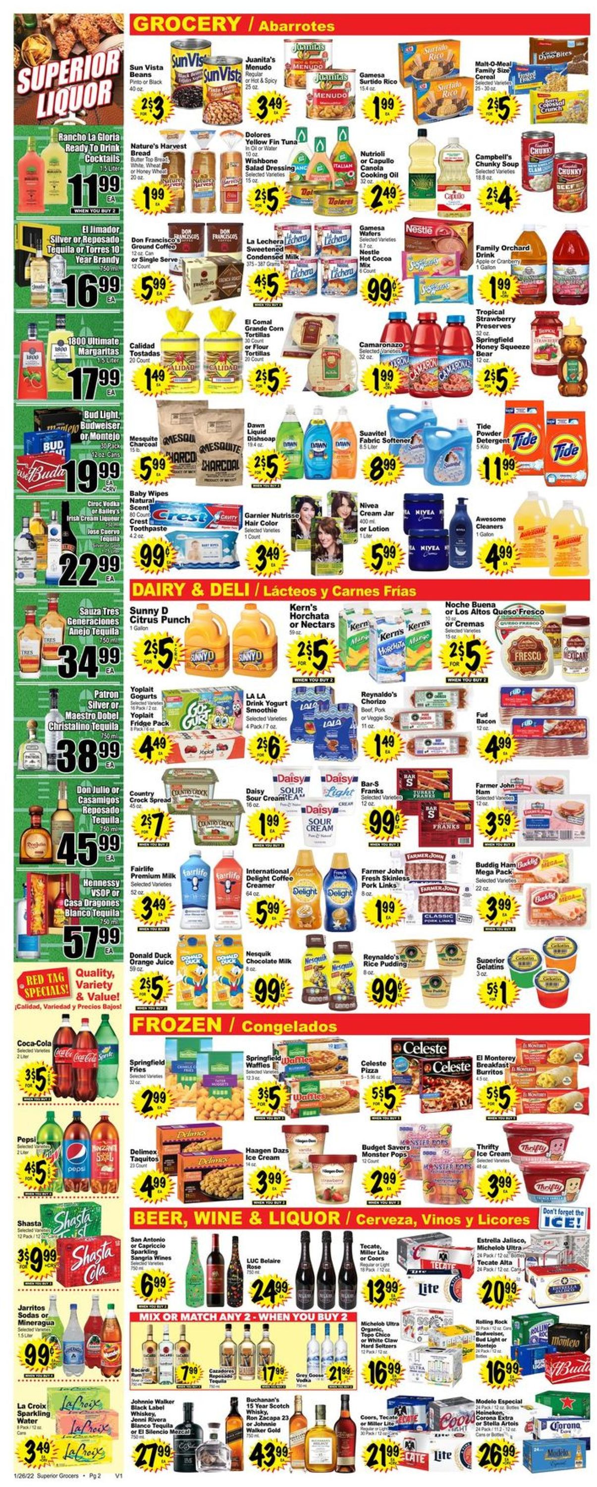 Superior Grocers Weekly Ad Circular - valid 01/26-02/01/2022 (Page 2)