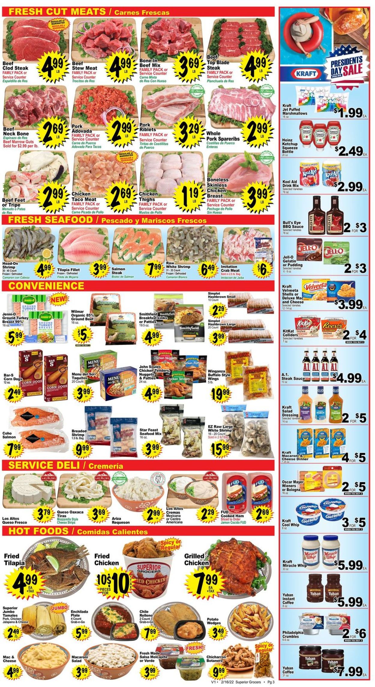 Superior Grocers Weekly Ad Circular - valid 02/16-02/22/2022 (Page 3)