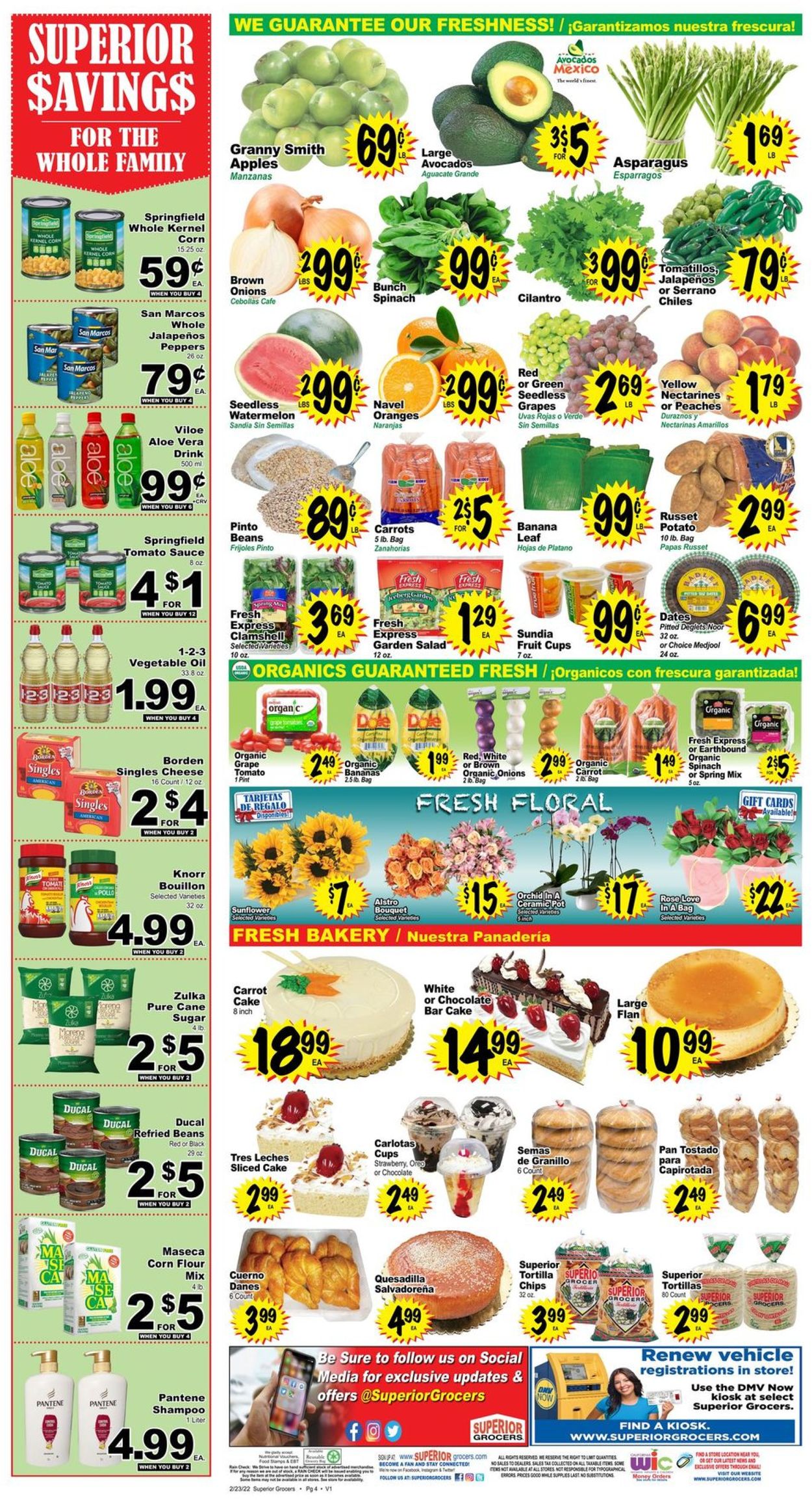 Superior Grocers Weekly Ad Circular - valid 02/23-03/01/2022 (Page 4)