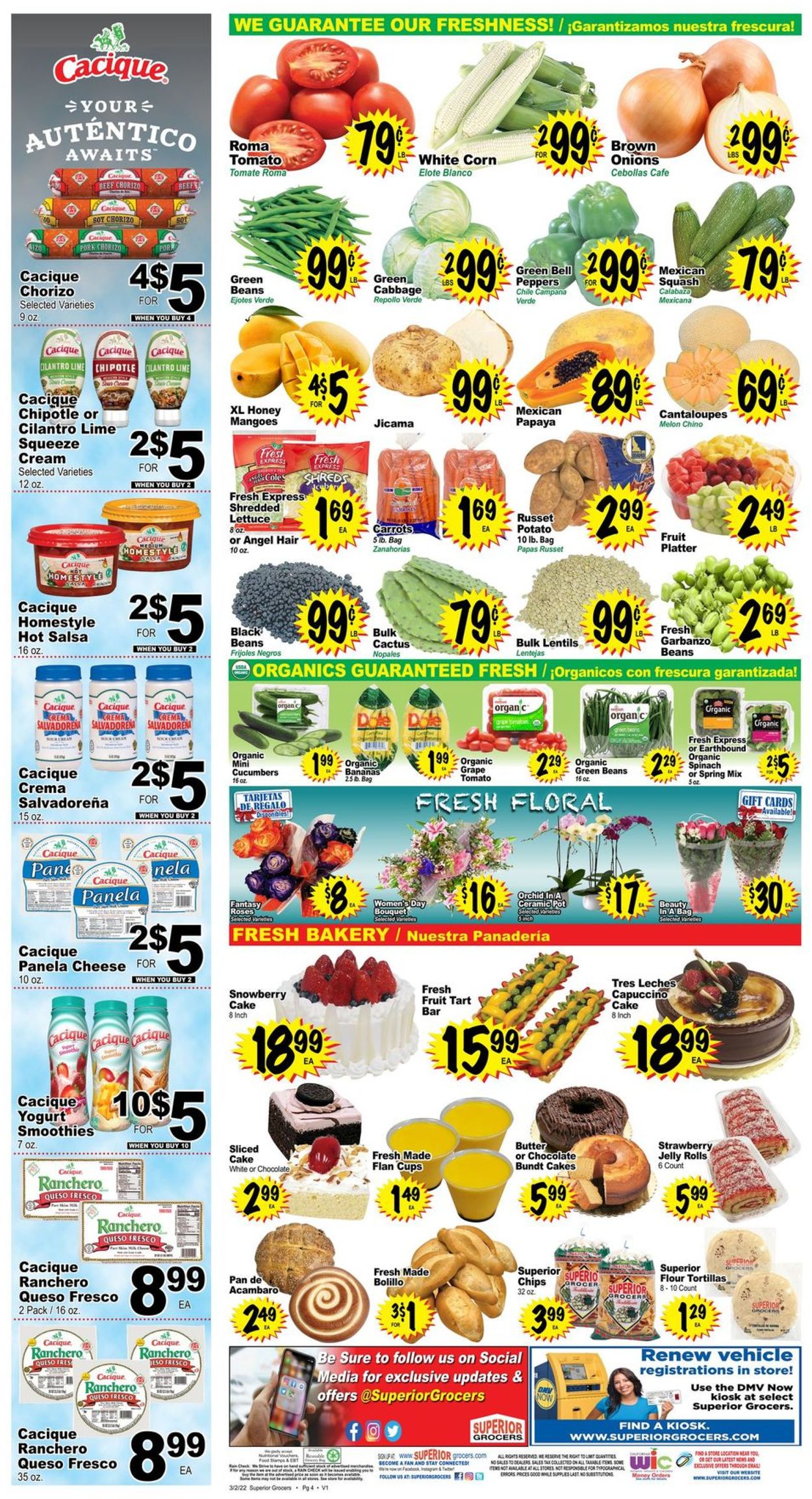 Superior Grocers Weekly Ad Circular - valid 03/02-03/08/2022 (Page 4)