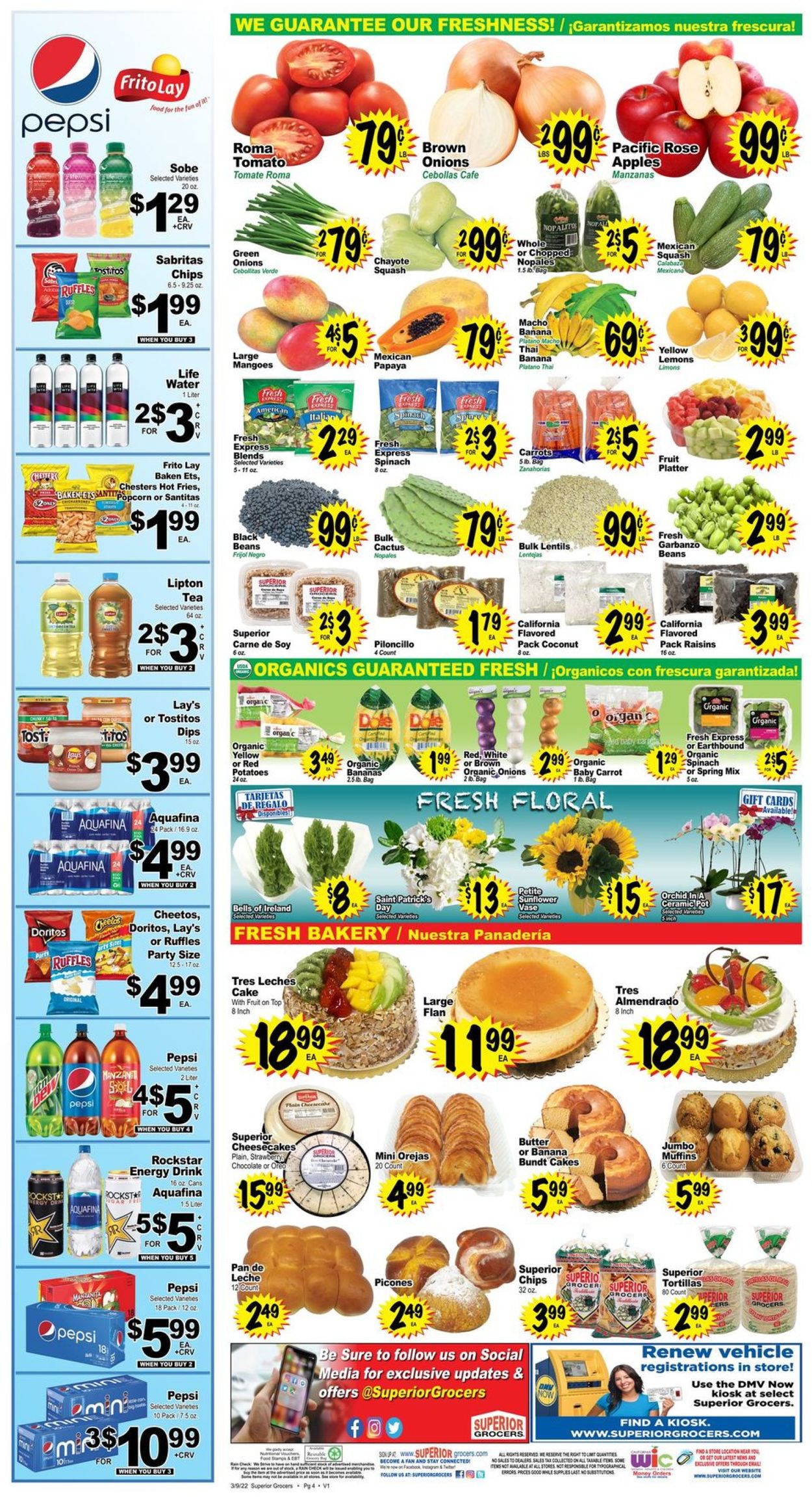 Superior Grocers Weekly Ad Circular - valid 03/09-03/15/2022 (Page 4)