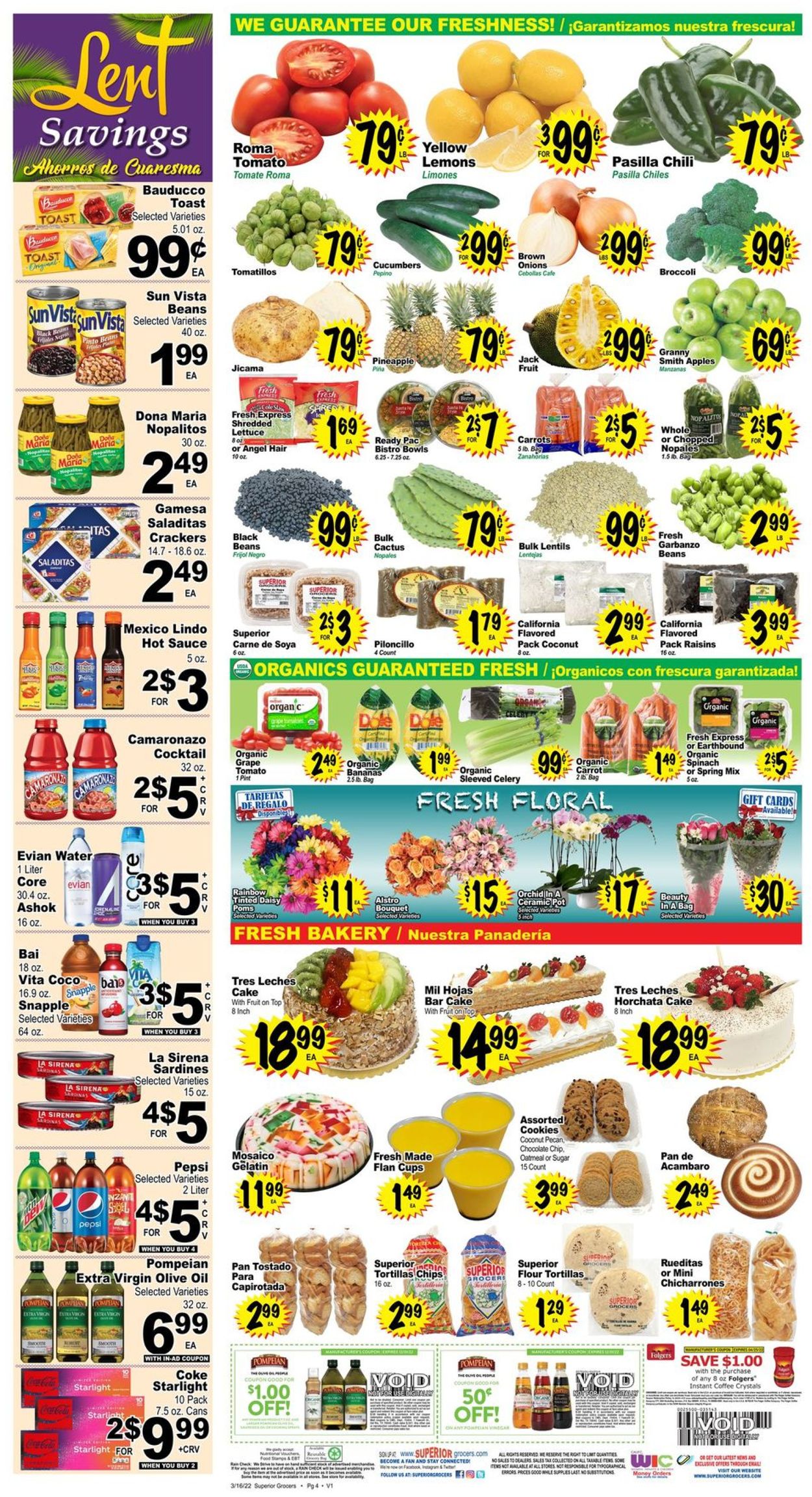 Superior Grocers Weekly Ad Circular - valid 03/16-03/22/2022 (Page 4)