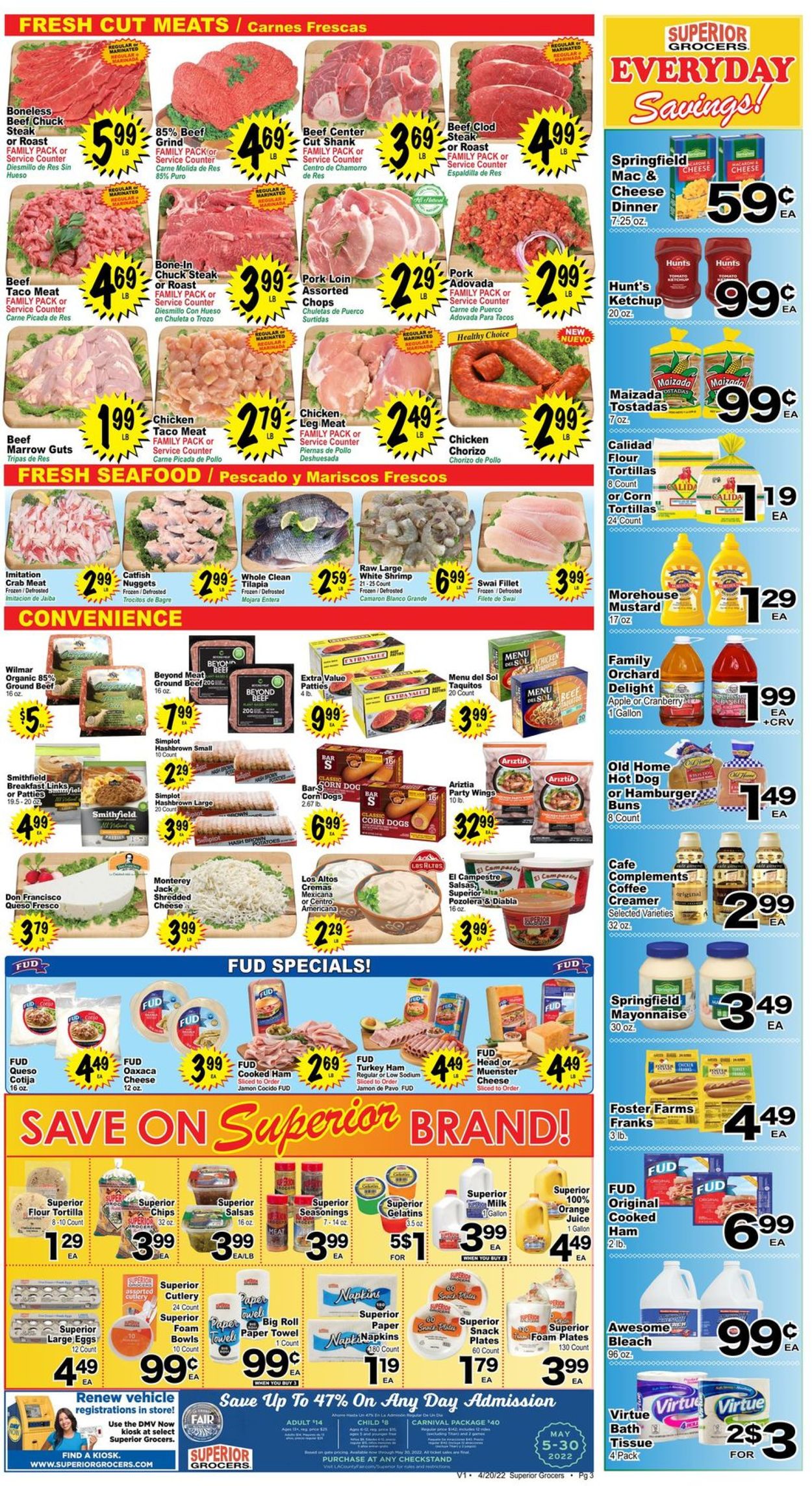 Superior Grocers Weekly Ad Circular - valid 04/20-04/26/2022 (Page 3)