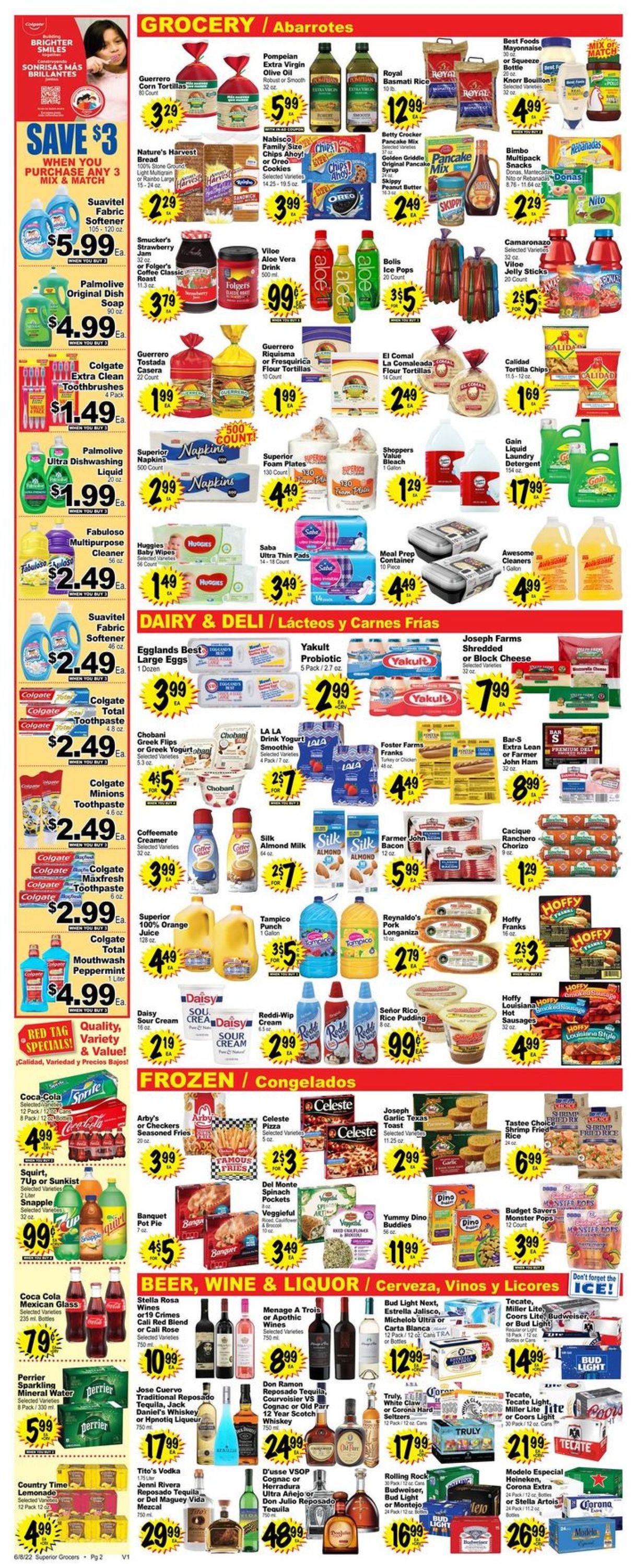 Superior Grocers Weekly Ad Circular - valid 06/08-06/14/2022 (Page 2)