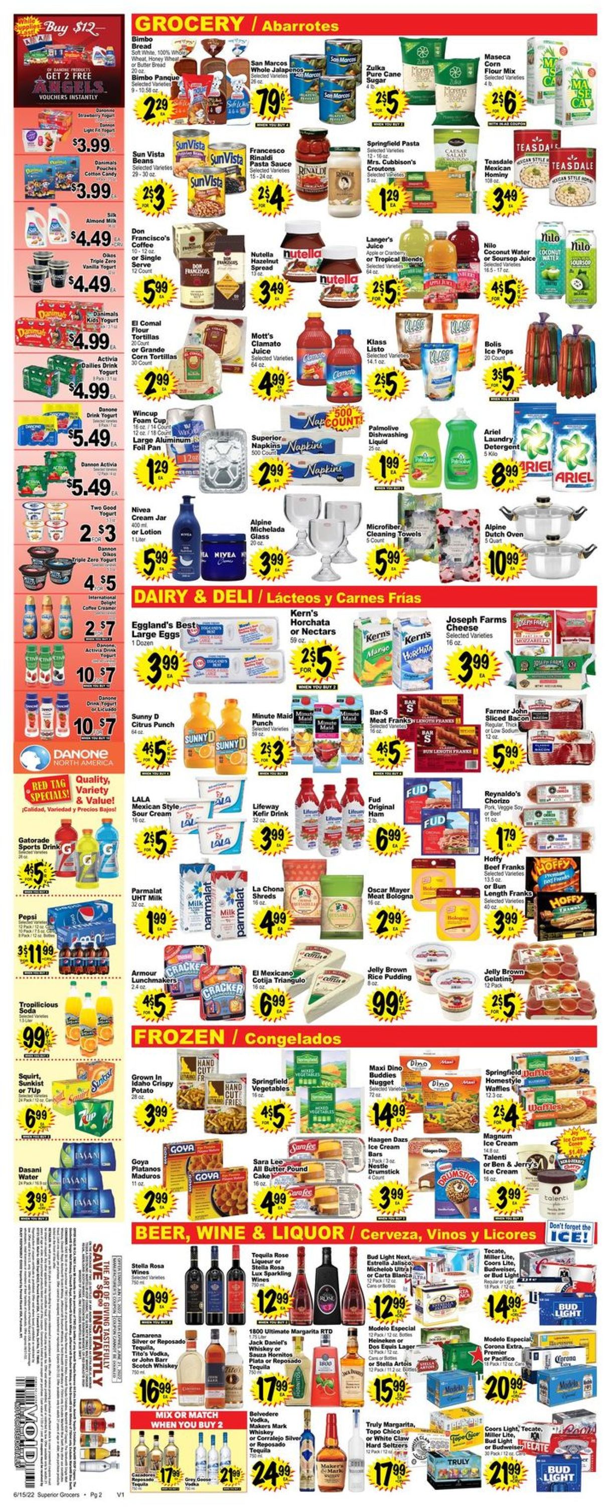 Superior Grocers Weekly Ad Circular - valid 06/15-06/21/2022 (Page 2)