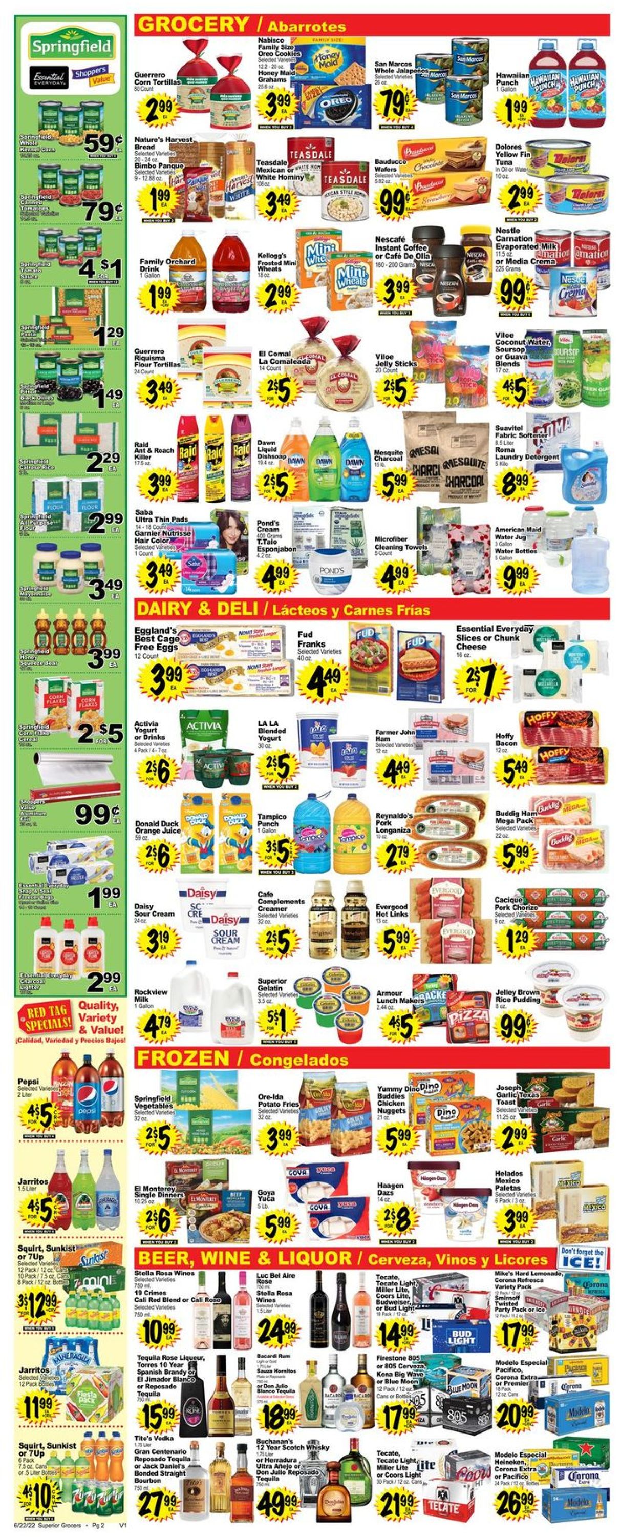 Superior Grocers Weekly Ad Circular - valid 06/22-06/28/2022 (Page 2)