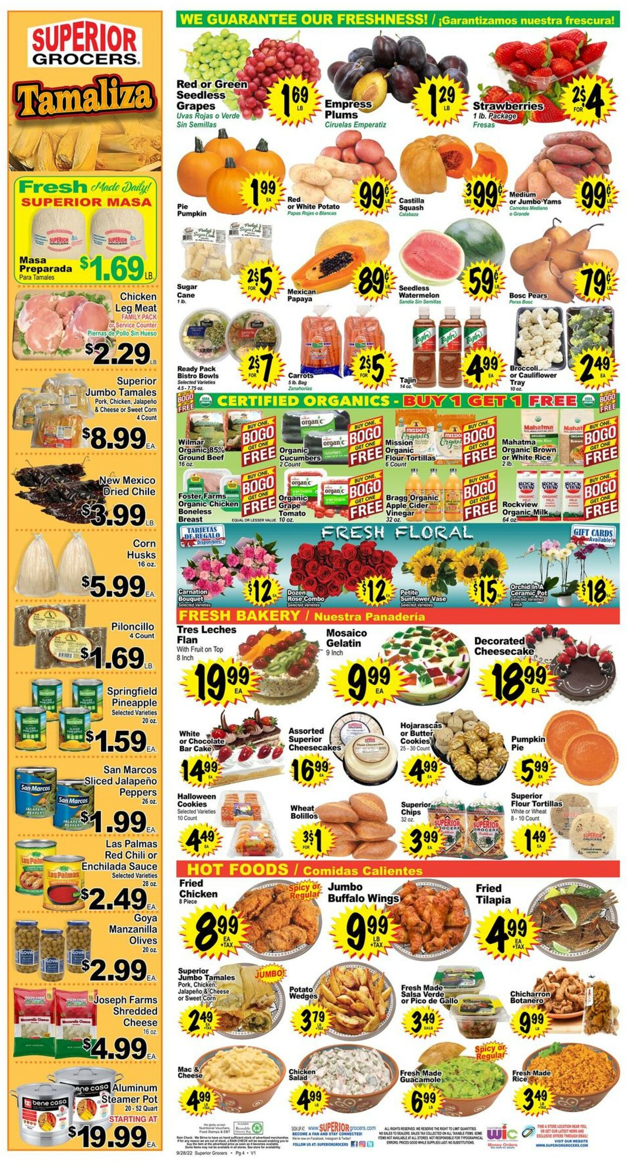 Superior Grocers Weekly Ad Circular - valid 09/28-10/04/2022 (Page 4)