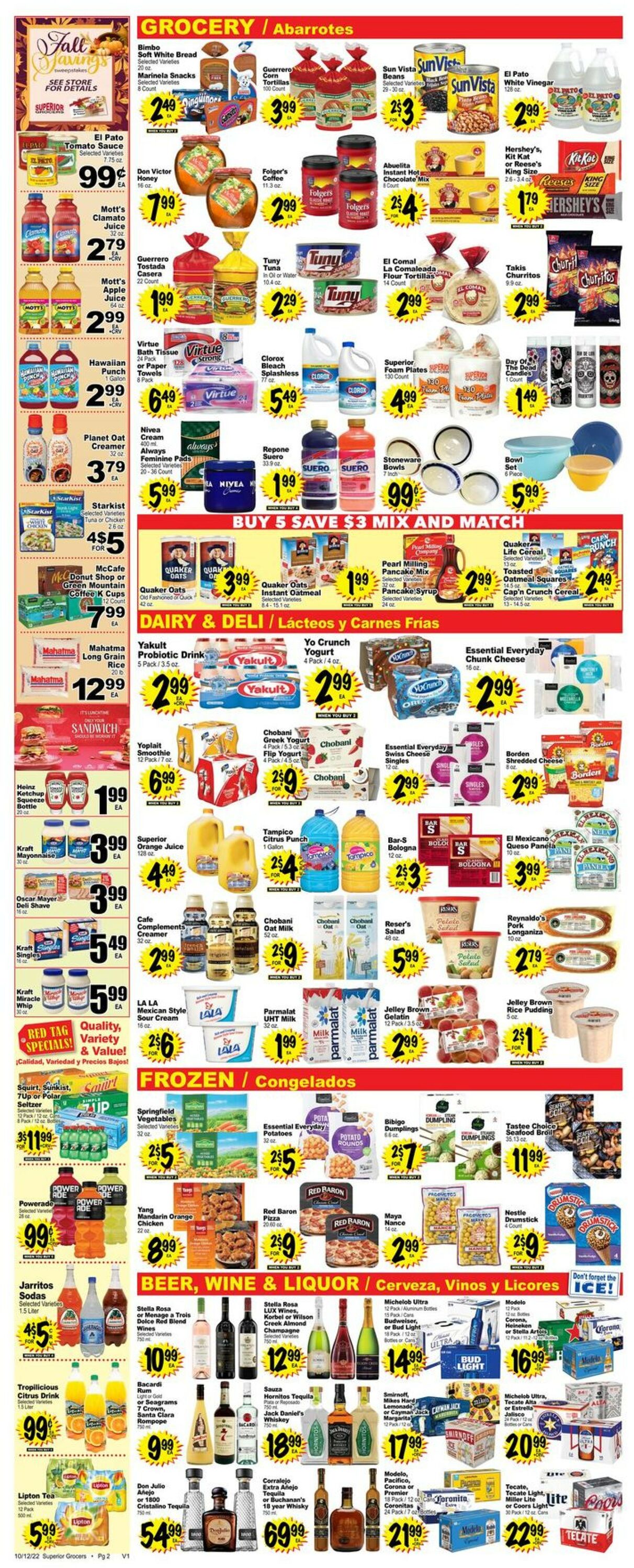 Superior Grocers Weekly Ad Circular - valid 10/12-10/18/2022 (Page 2)