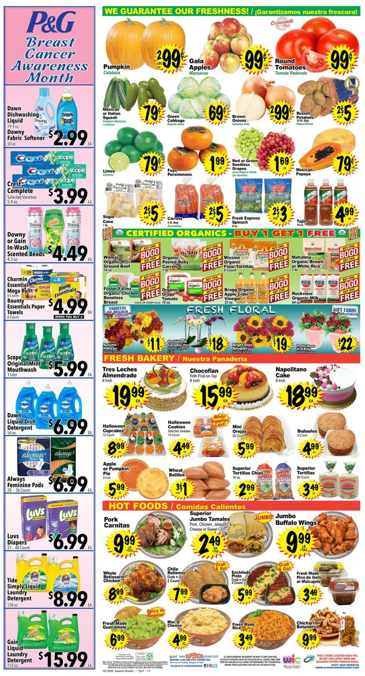 Superior Grocers Weekly Ad Circular - valid 10/19-10/25/2022 (Page 4)